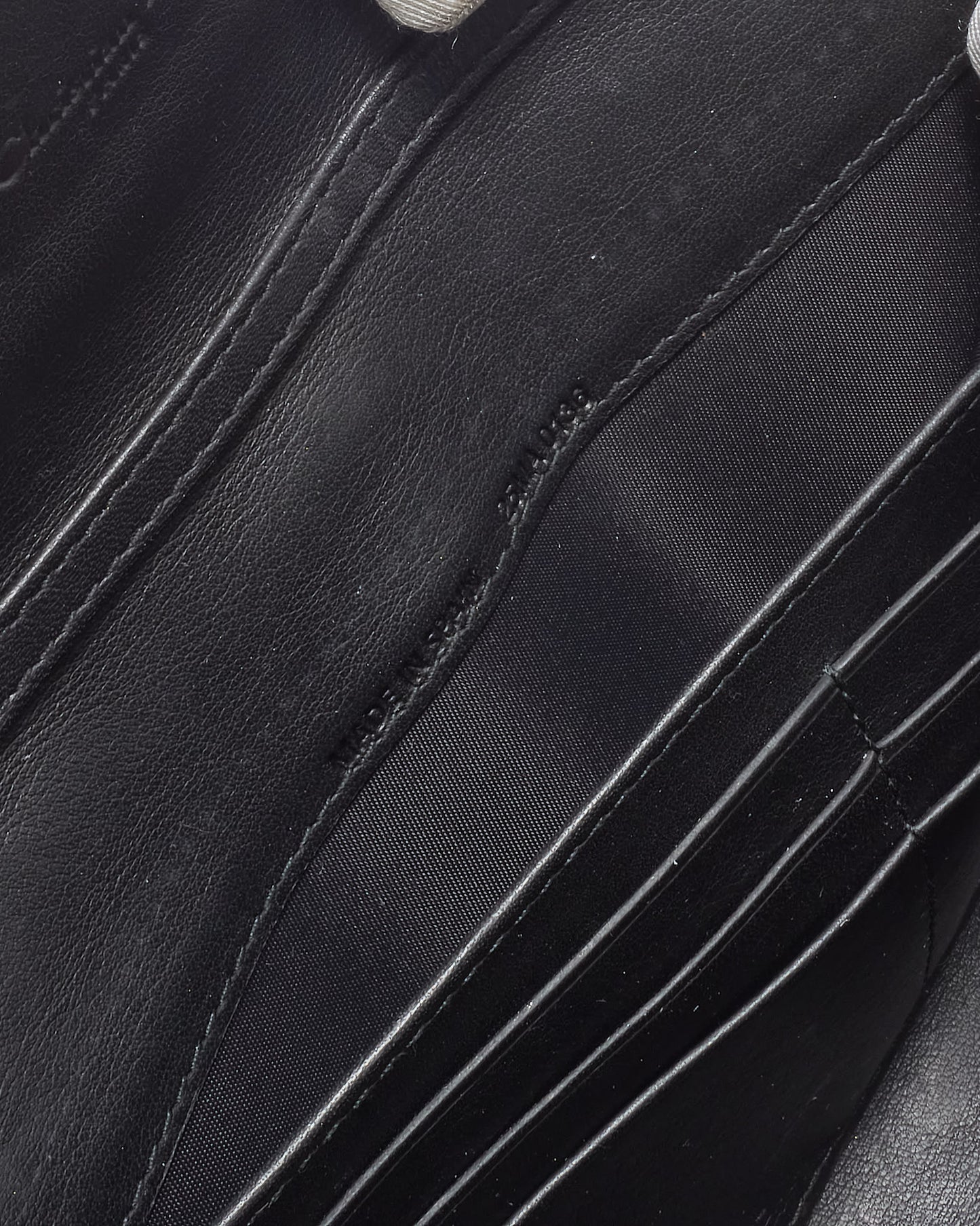 Dior Black Cannage Patent Leather Lady Dior Pouch WOC Crossbody Bag SHW