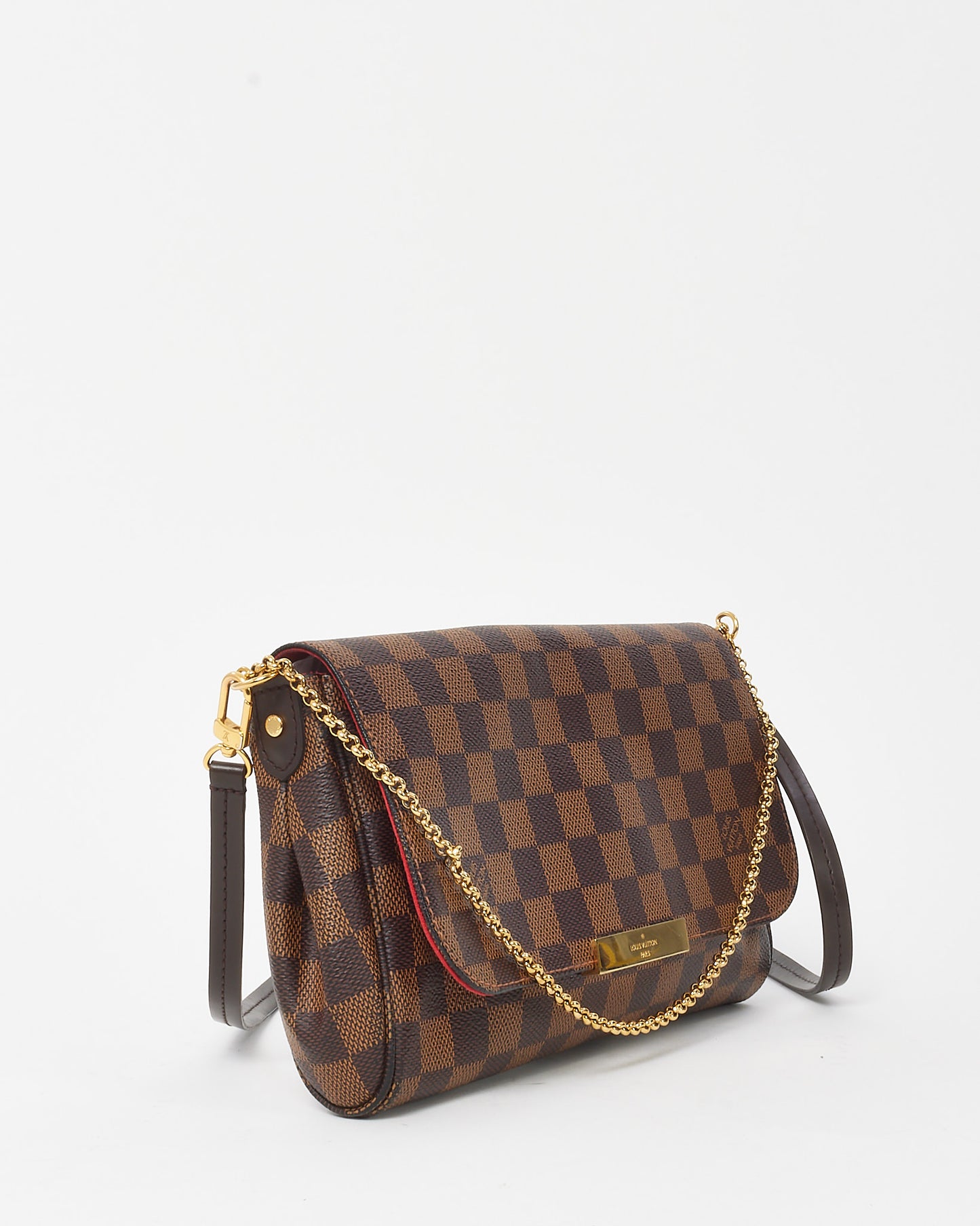 Louis Vuitton Damier Ebene Coated Canvas Favorite MM Crossbody Bag