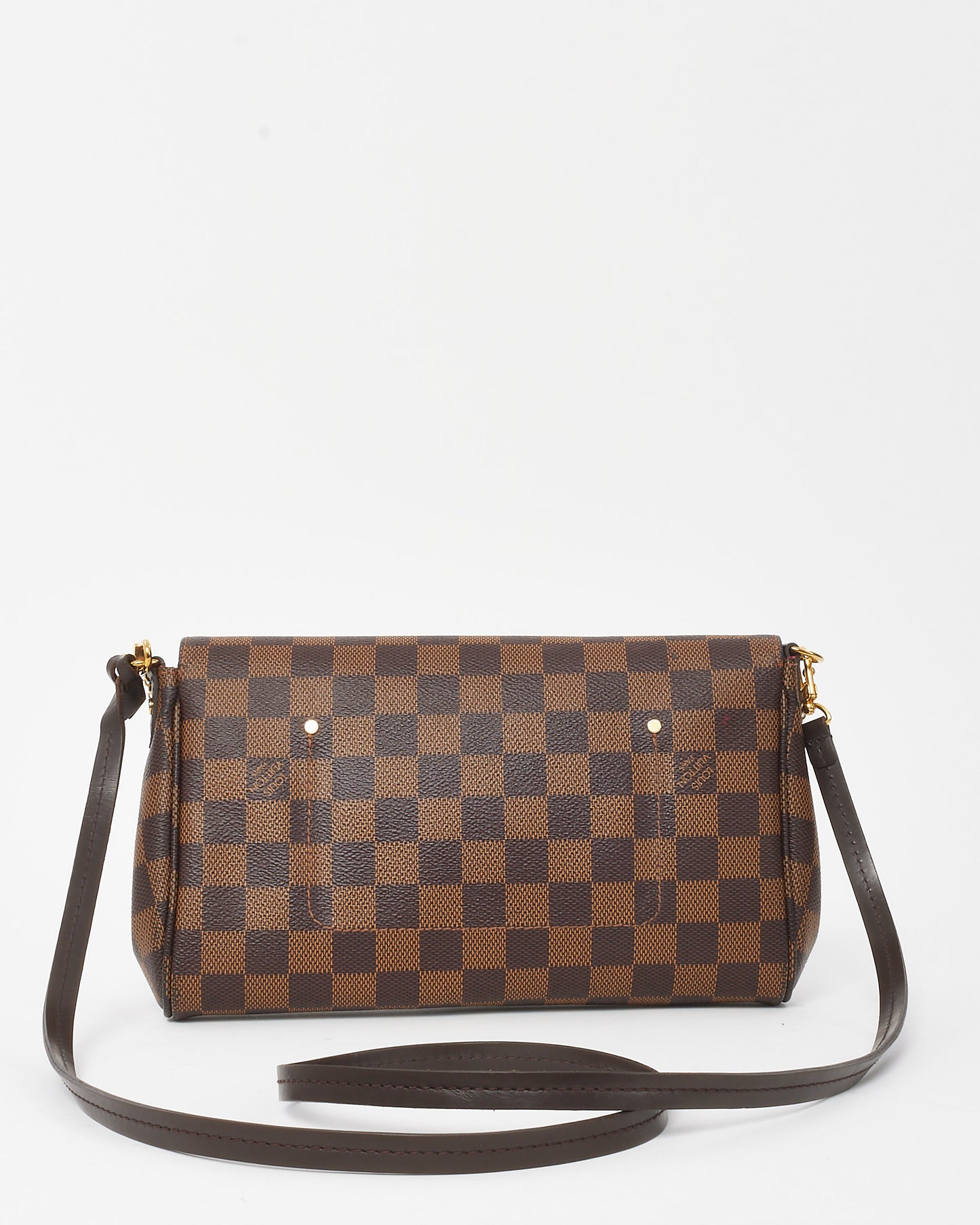 Louis Vuitton Damier Ebene Coated Canvas Favorite MM Crossbody Bag