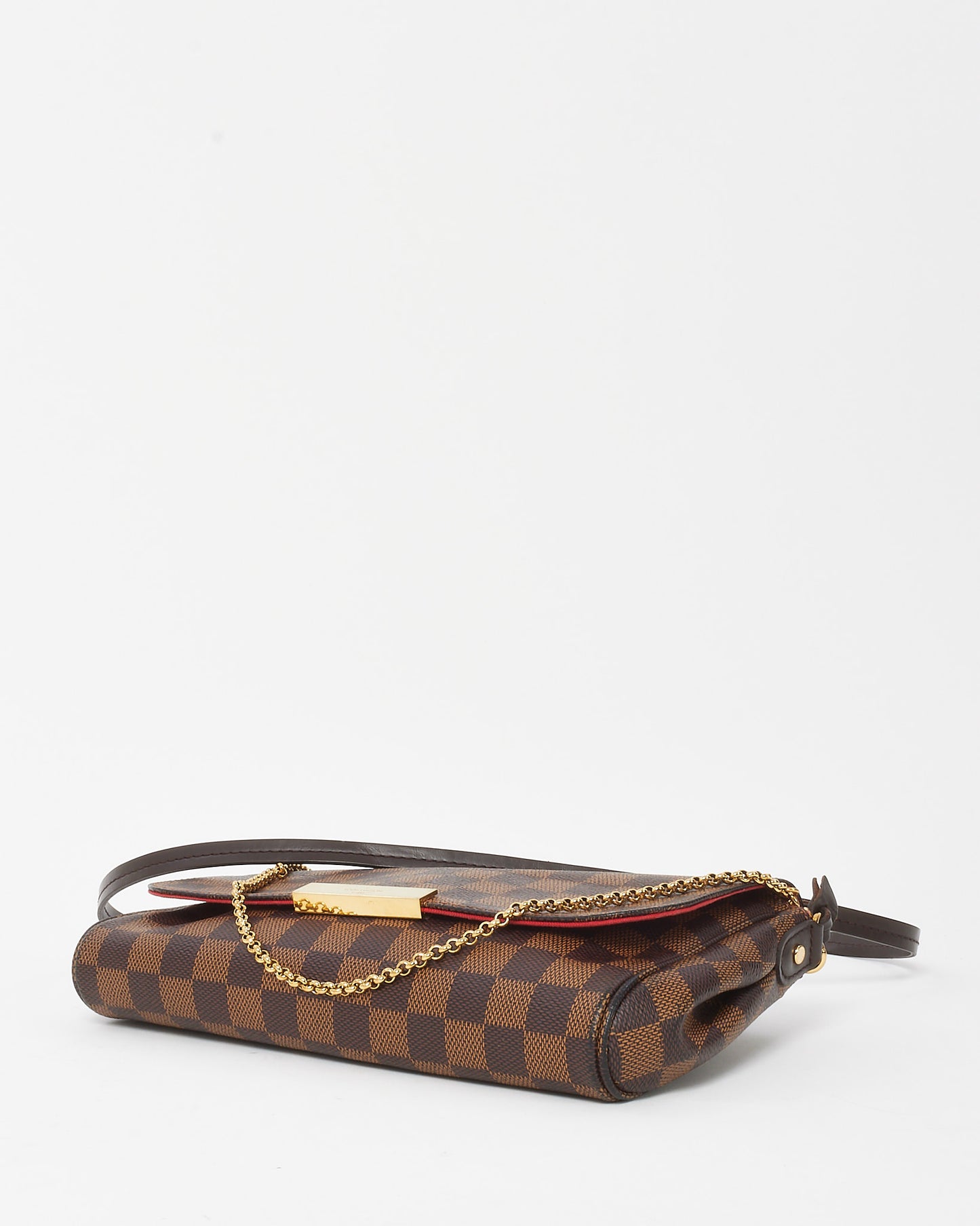 Louis Vuitton Damier Ebene Coated Canvas Favorite MM Crossbody Bag