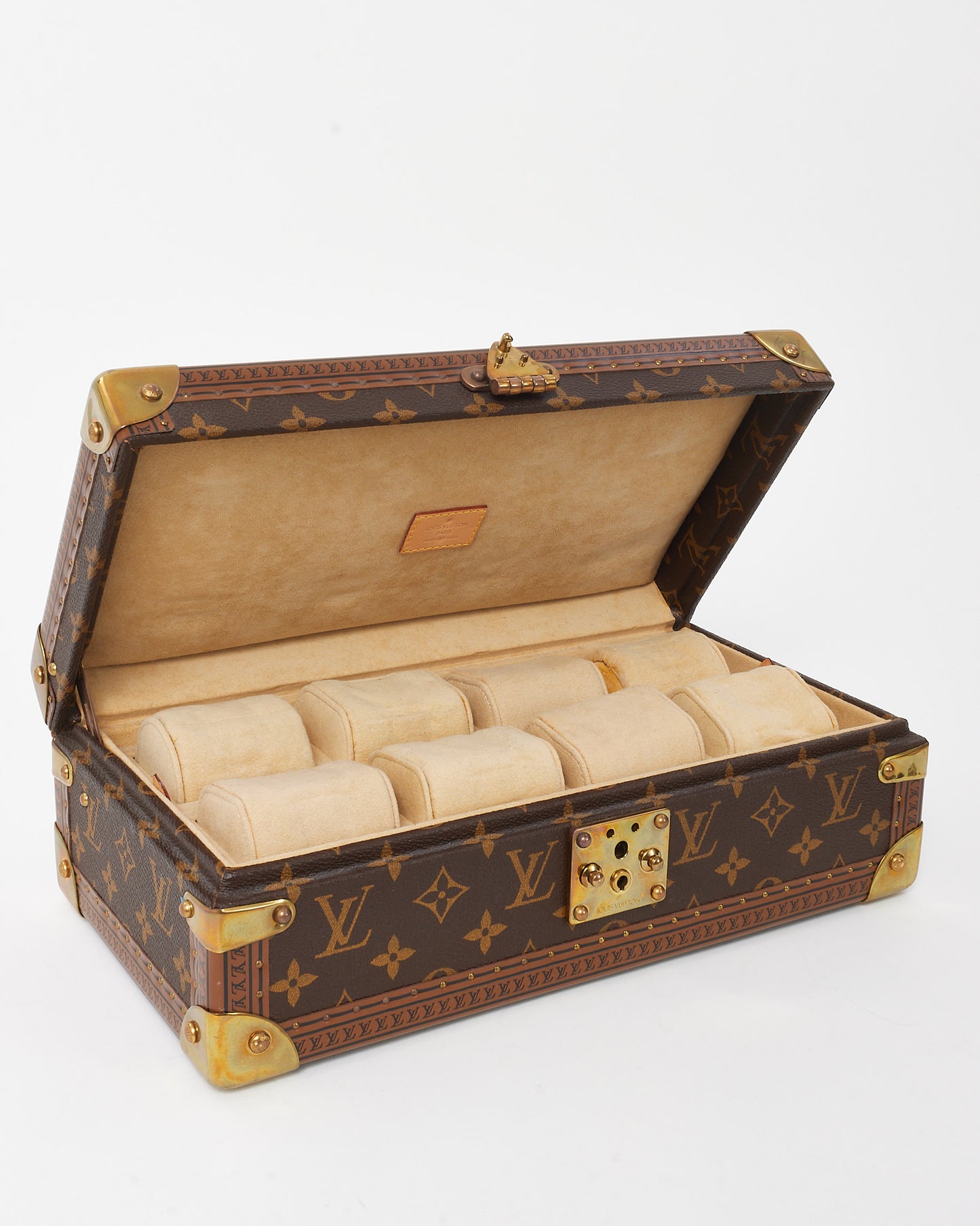Louis Vuitton Monogram Canvas Coffret 8 Montres/Watch Case