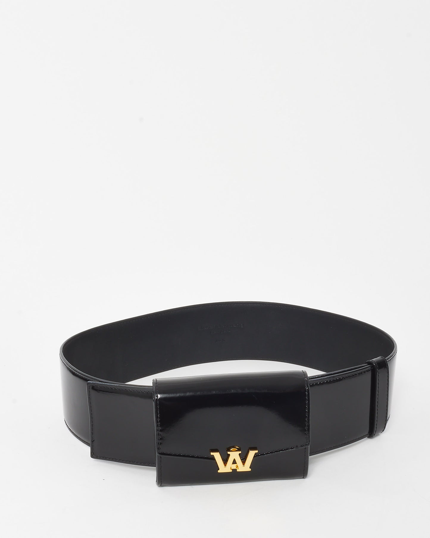 Alexander Wang Glazed Calfskin Leather Logo Pouch Belt Bag - M/L