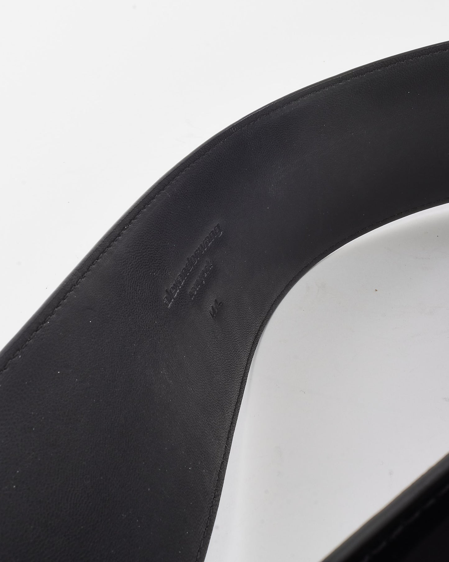 Alexander Wang Glazed Calfskin Leather Logo Pouch Belt Bag - M/L