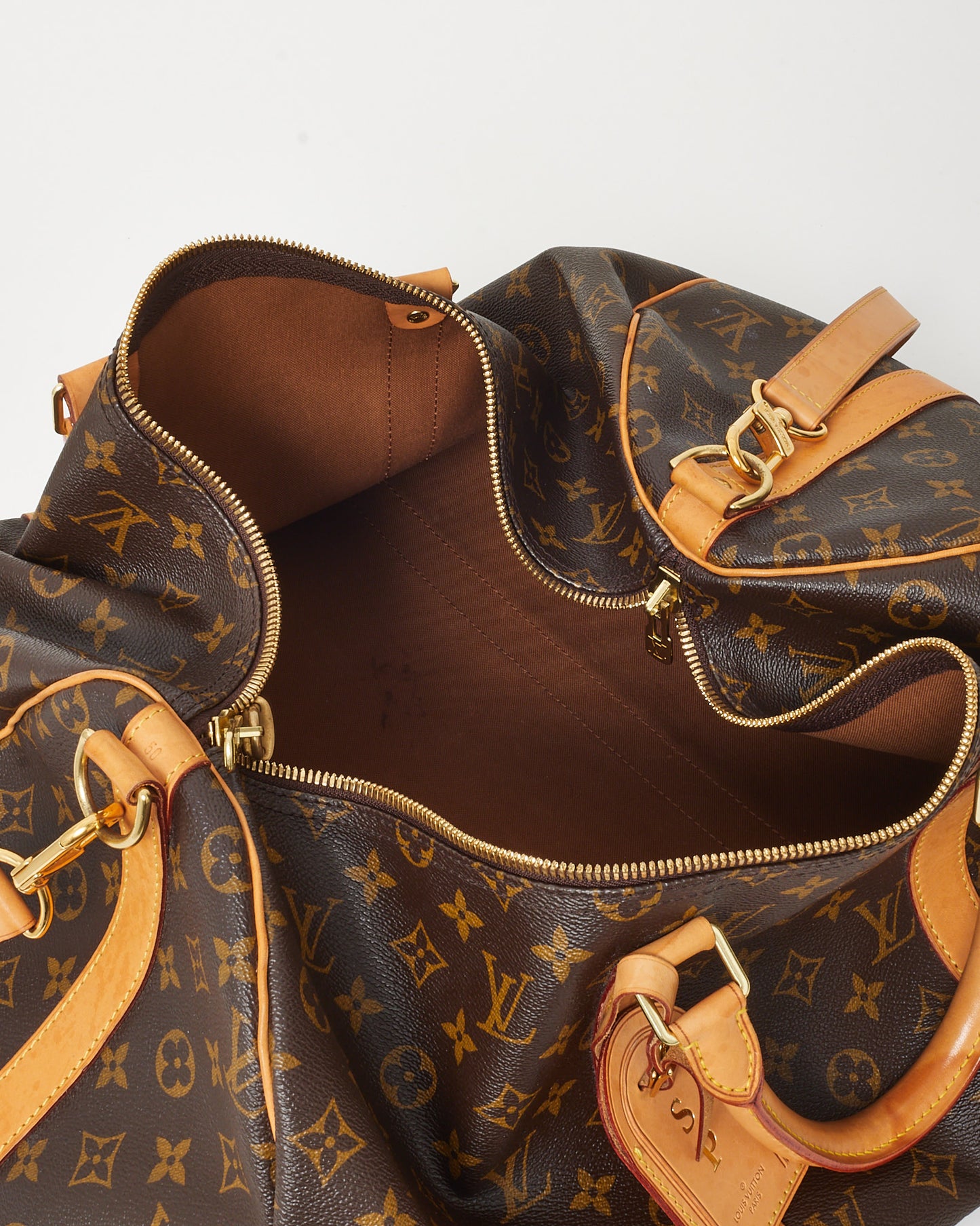 Louis Vuitton Monogram Canvas Keepall Bandoulière 50 Bag
