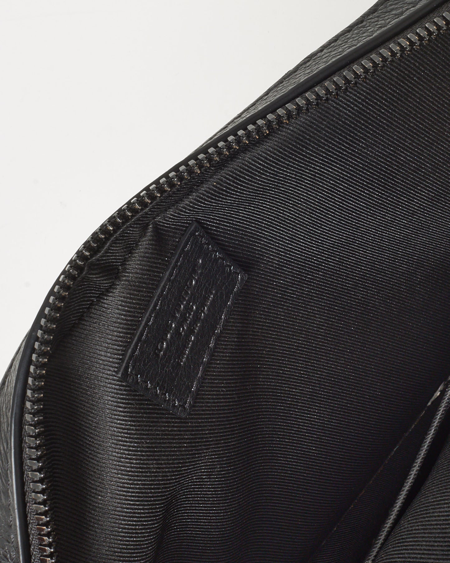 Louis Vuitton Black Monogram Shadow Embossed Leather Duo Messenger Bag