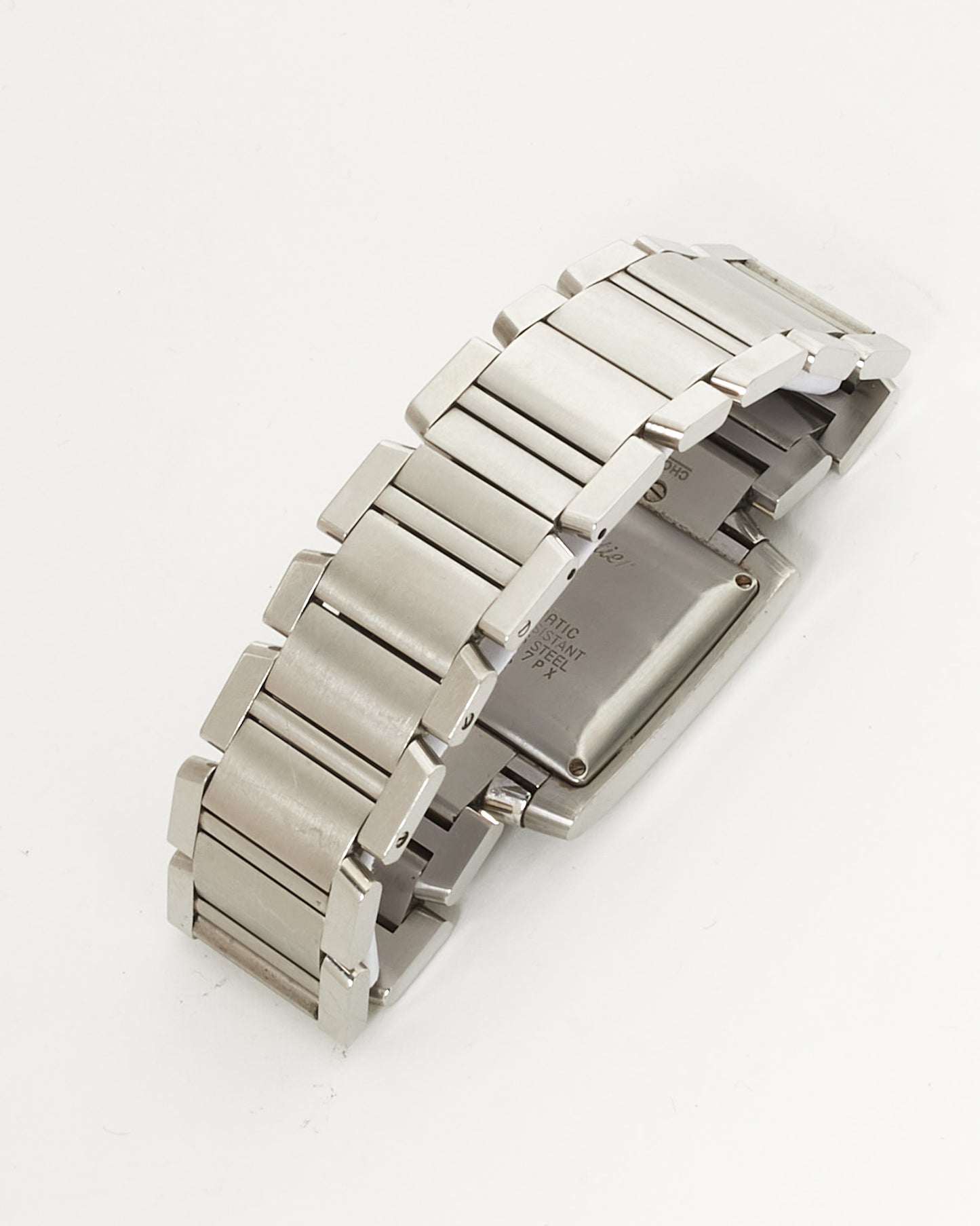 Cartier Stainless Steel Medium Tank Française Watch