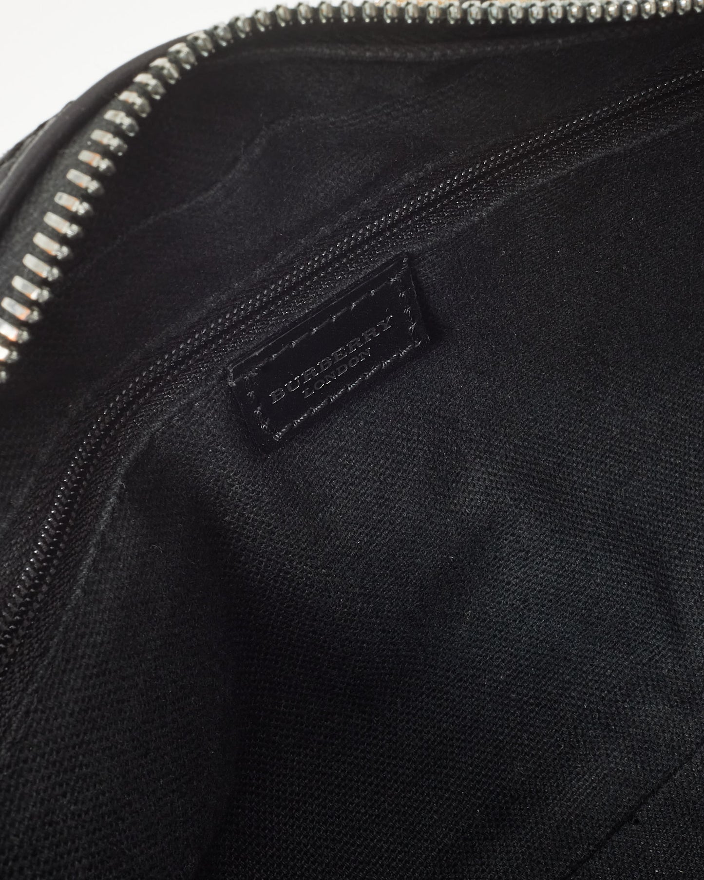 Burberry Vintage Beige House Check Coated Canvas Studded Bowler Bag