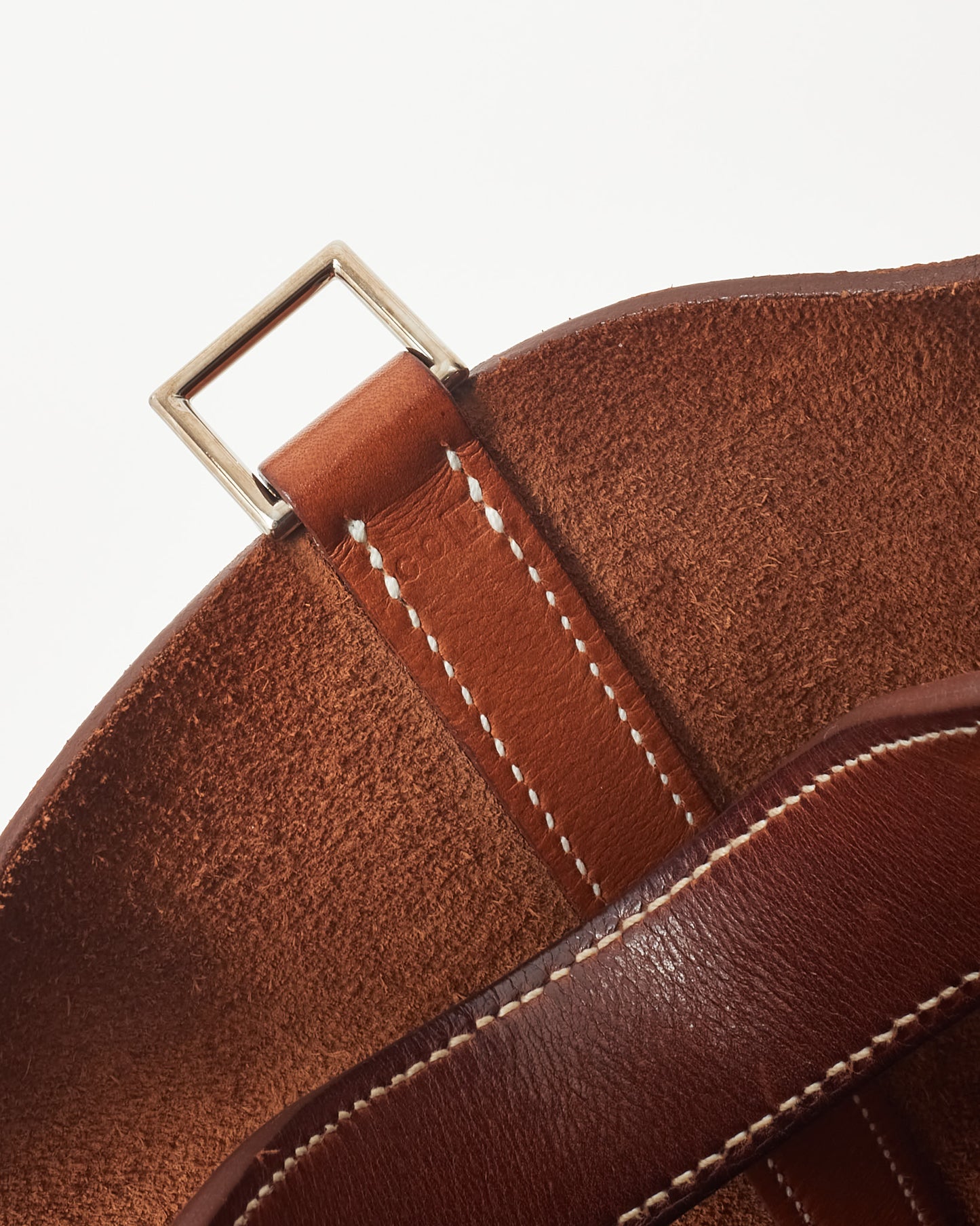 Hermès Gold Fauve Barenia Leather Picotin 18 Bag PHW