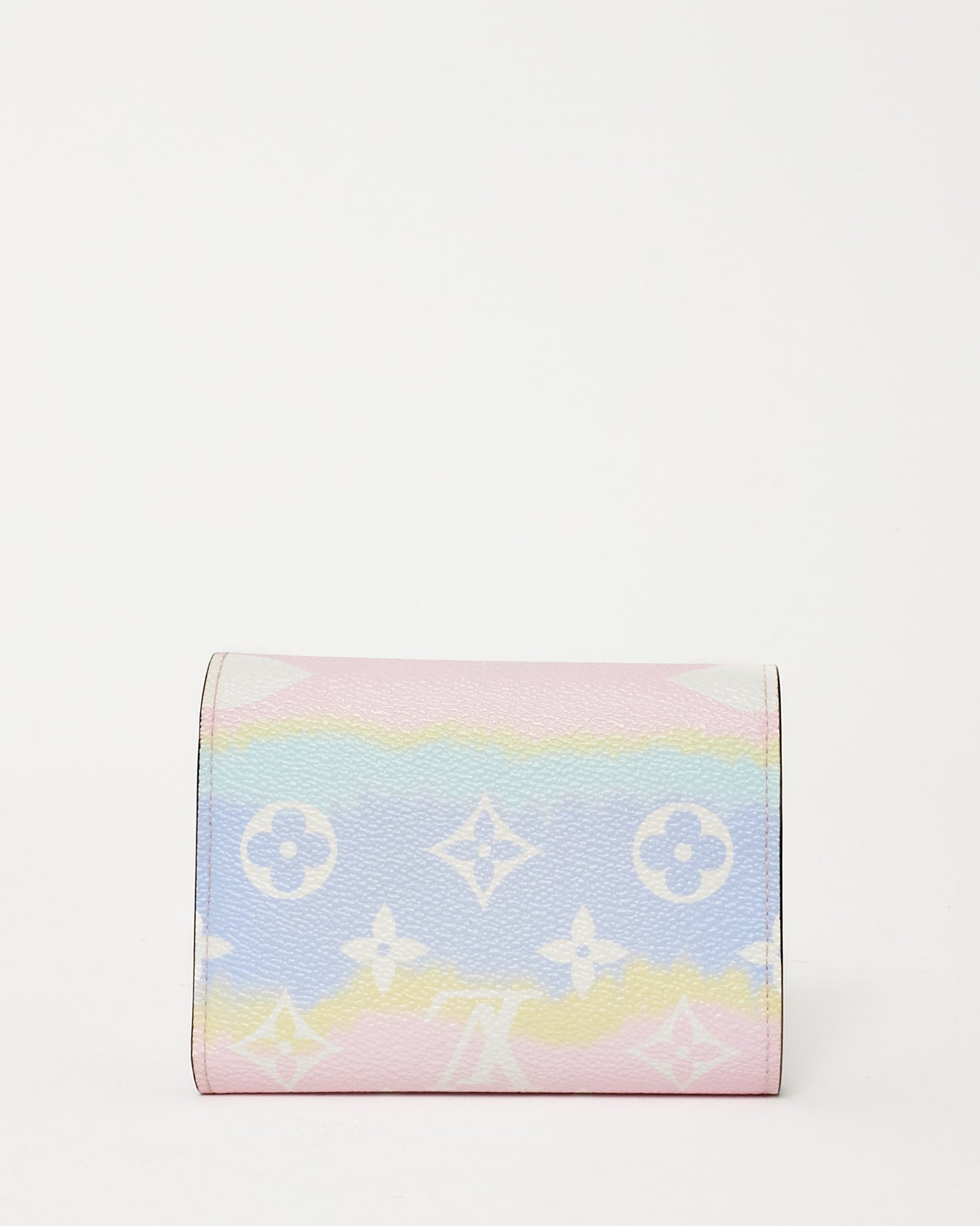 Louis Vuitton Pink/Blue/Multi Monogram Escale Coated Canvas Victorine Wallet
