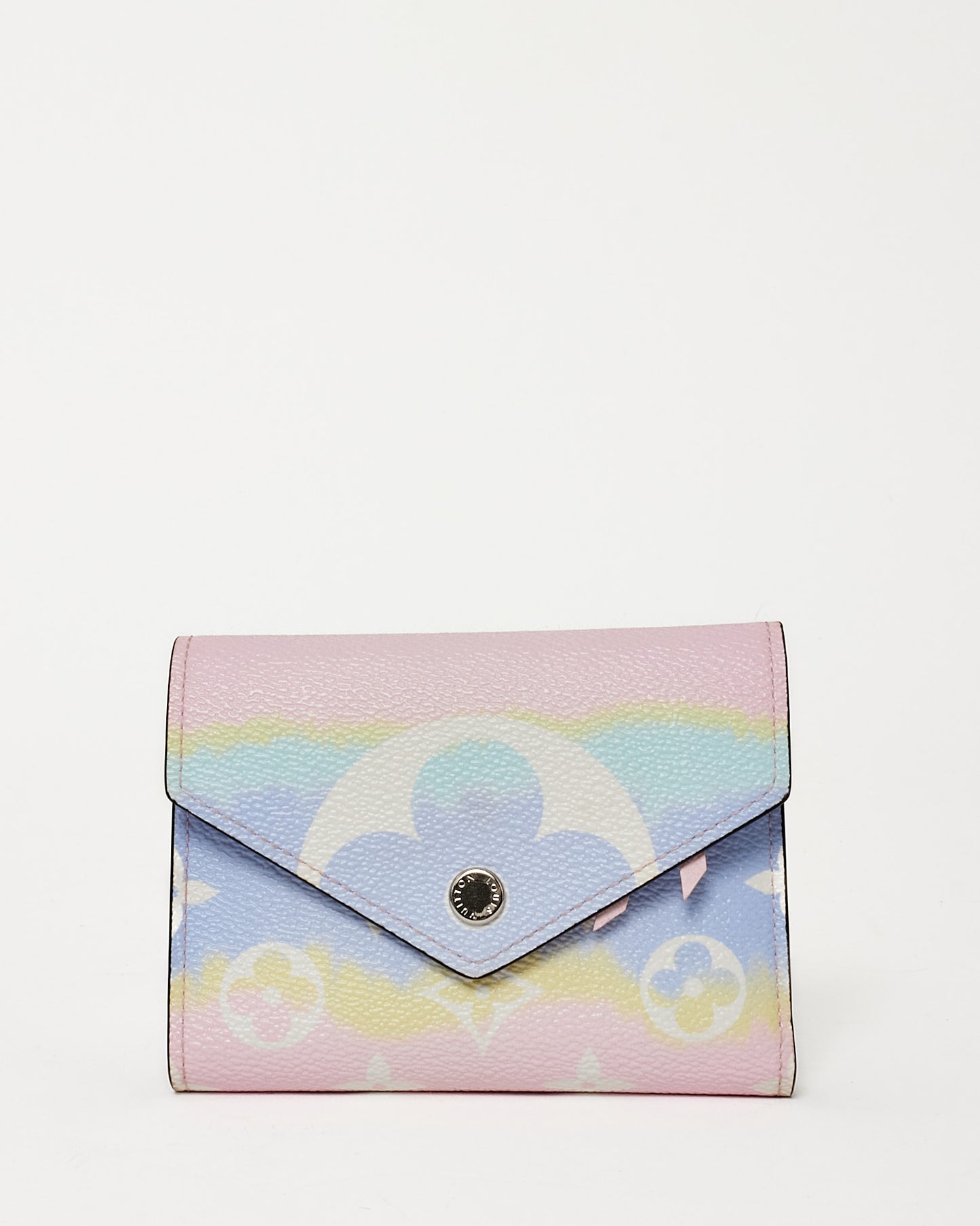 Louis Vuitton Pink/Blue/Multi Monogram Escale Coated Canvas Victorine Wallet