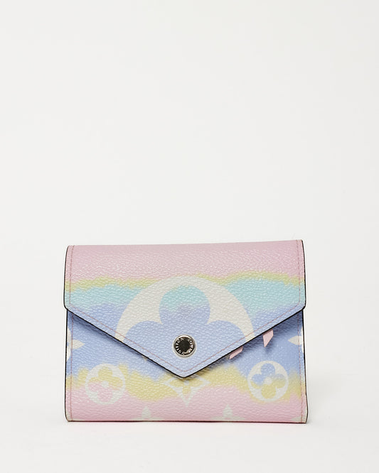 Louis Vuitton Pink/Blue/Multi Monogram Escale Coated Canvas Victorine Wallet