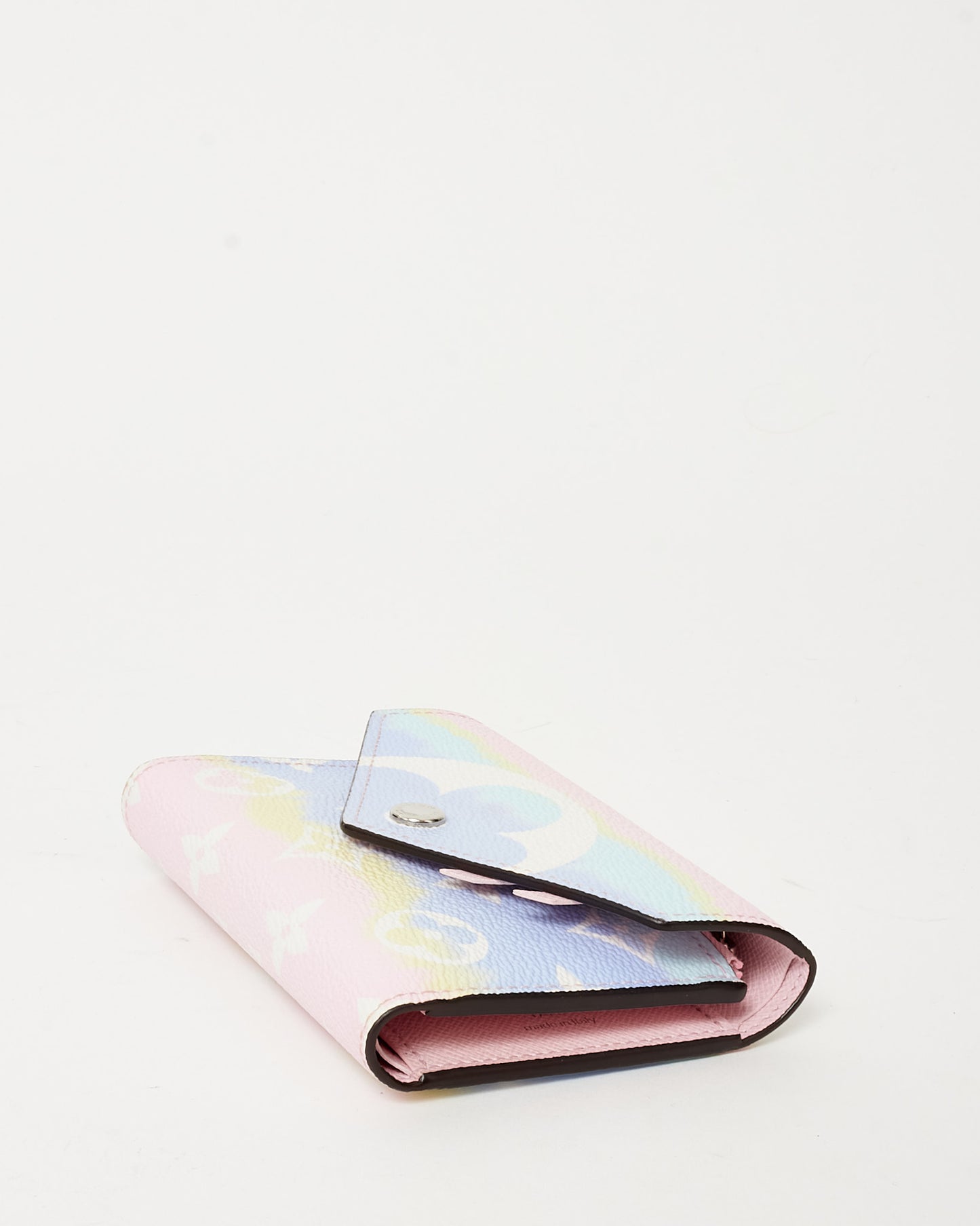 Louis Vuitton Pink/Blue/Multi Monogram Escale Coated Canvas Victorine Wallet