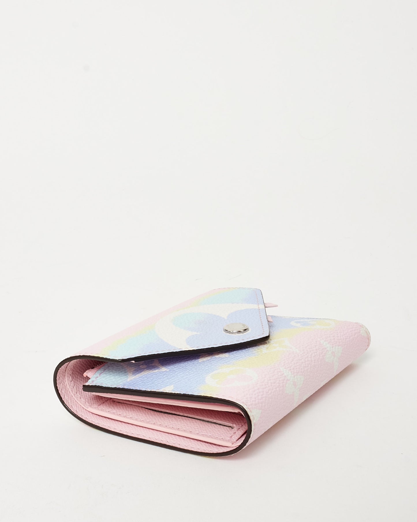 Louis Vuitton Pink/Blue/Multi Monogram Escale Coated Canvas Victorine Wallet