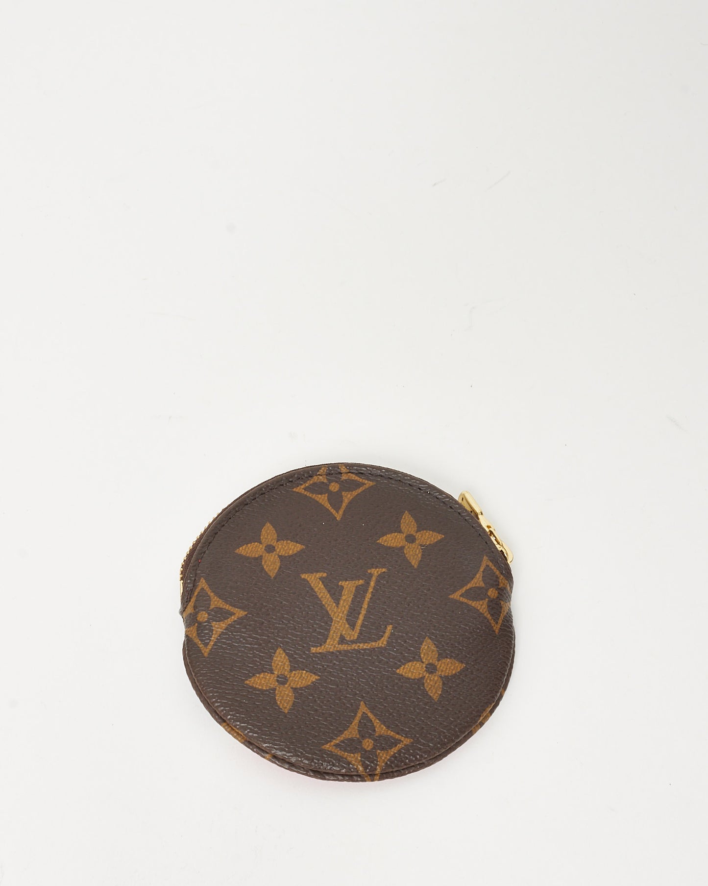 Louis Vuitton Monogram Canvas Limited Edition Polar Bear Round Coin Purse