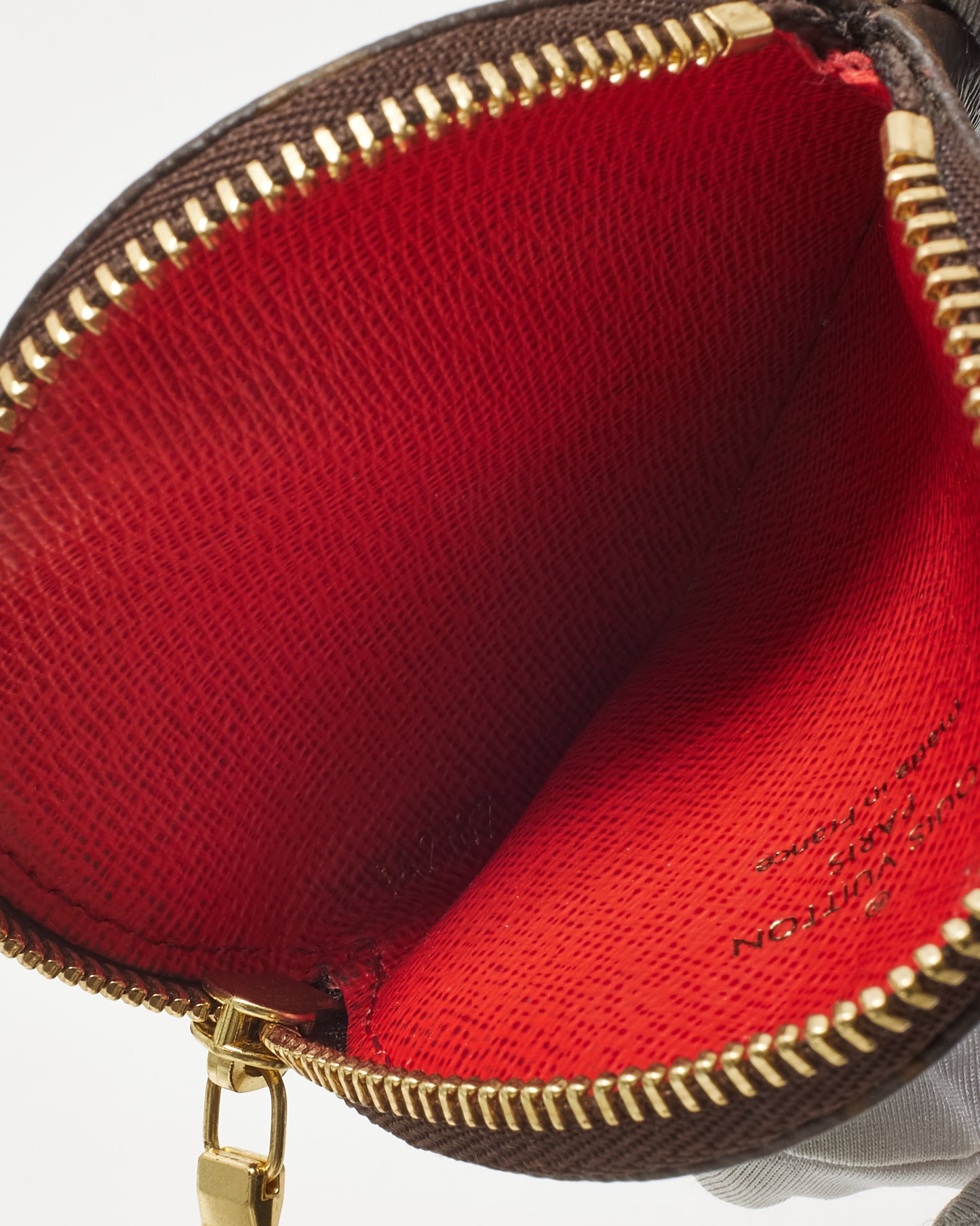 Louis Vuitton Monogram Canvas Limited Edition Polar Bear Round Coin Purse