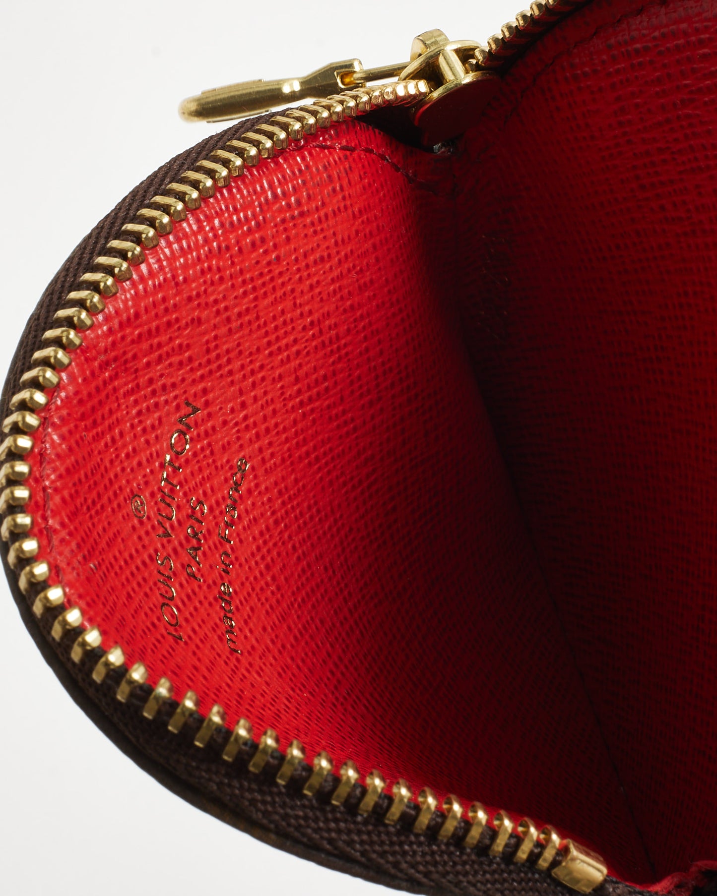 Louis Vuitton Monogram Canvas Limited Edition Polar Bear Round Coin Purse