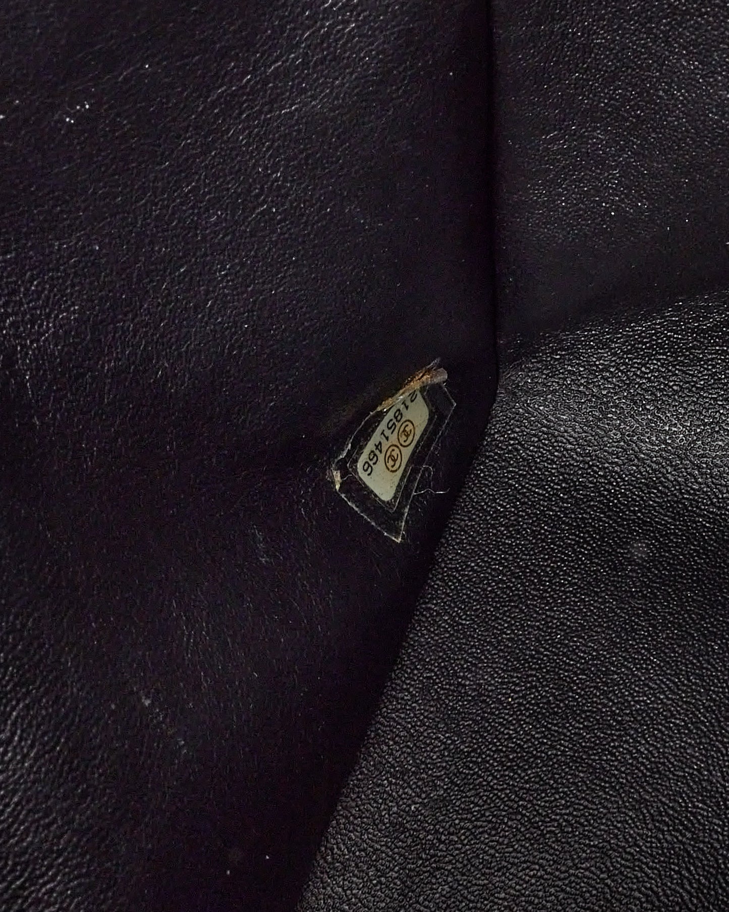 Chanel Black Quilted Patent Leather Jumbo Double Flap Bag SHW