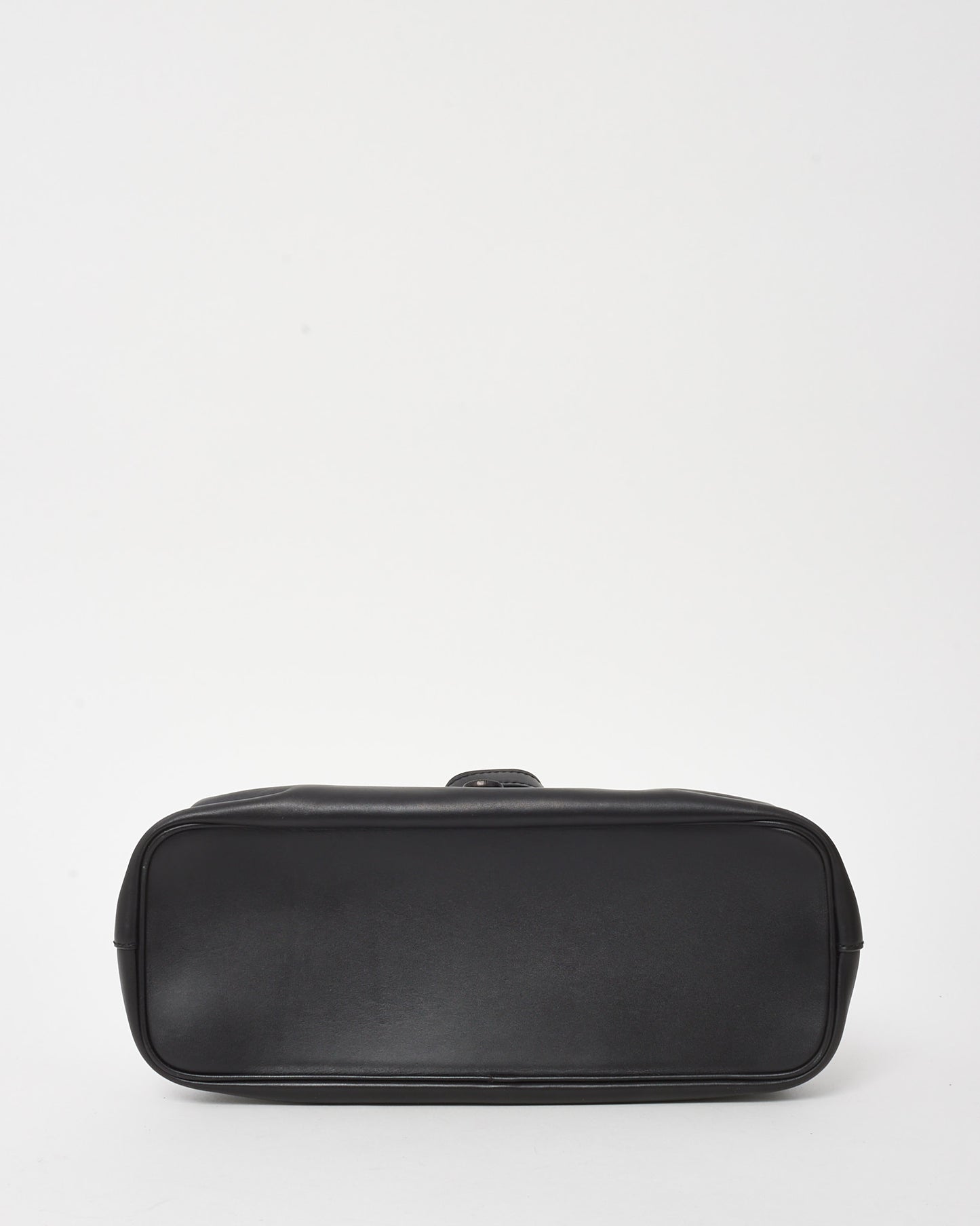 Gucci Black Leather Tom Ford Era 2000s Mini Doctor Bag