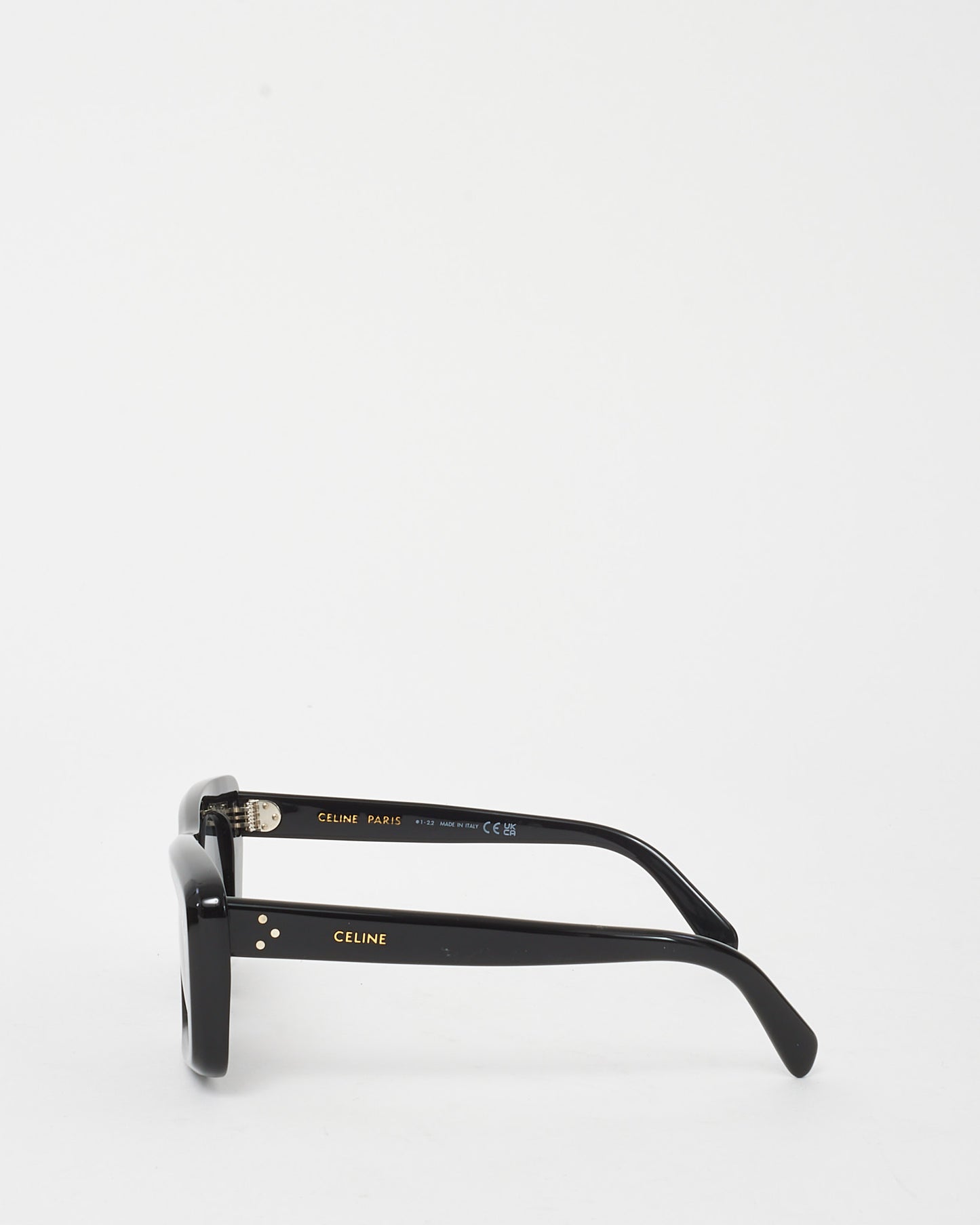 Celine Black CL402591 Rectangular Sunglasses