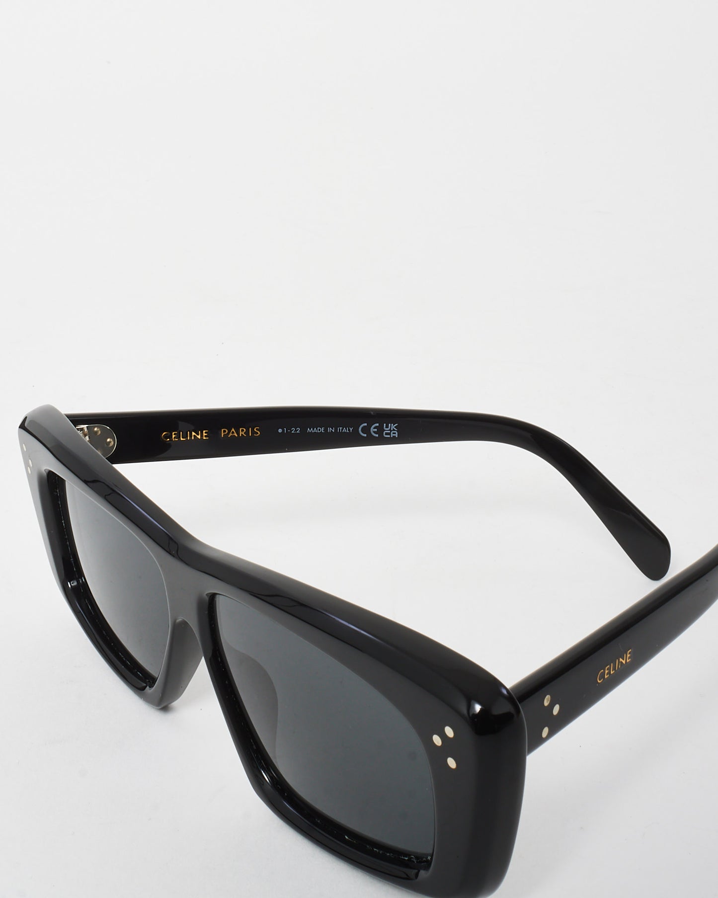 Celine Black CL402591 Rectangular Sunglasses