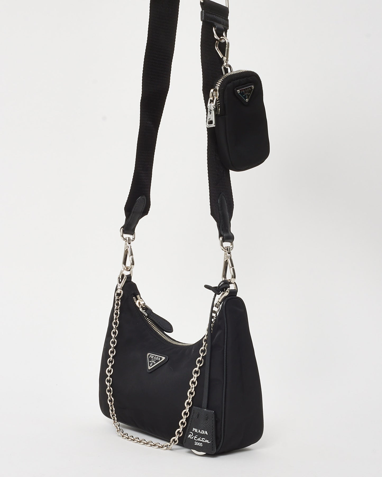 Dior Grey Lambskin Cannage Leather Medium Miss Dior Flap Chain Shoulder Bag