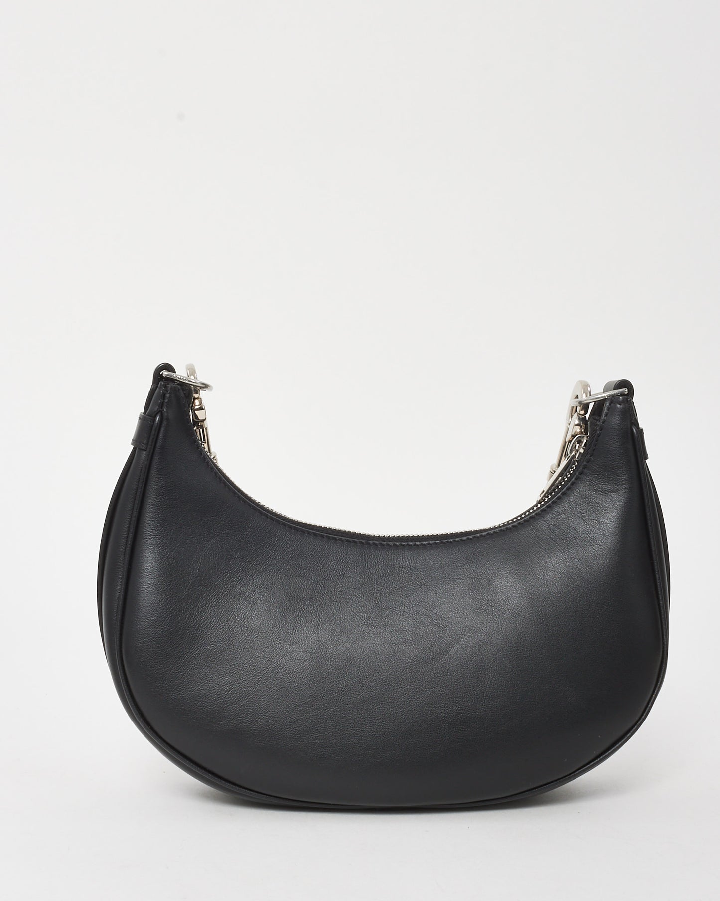 Celine Black Leather Medium Ava Strap Shoulder Bag