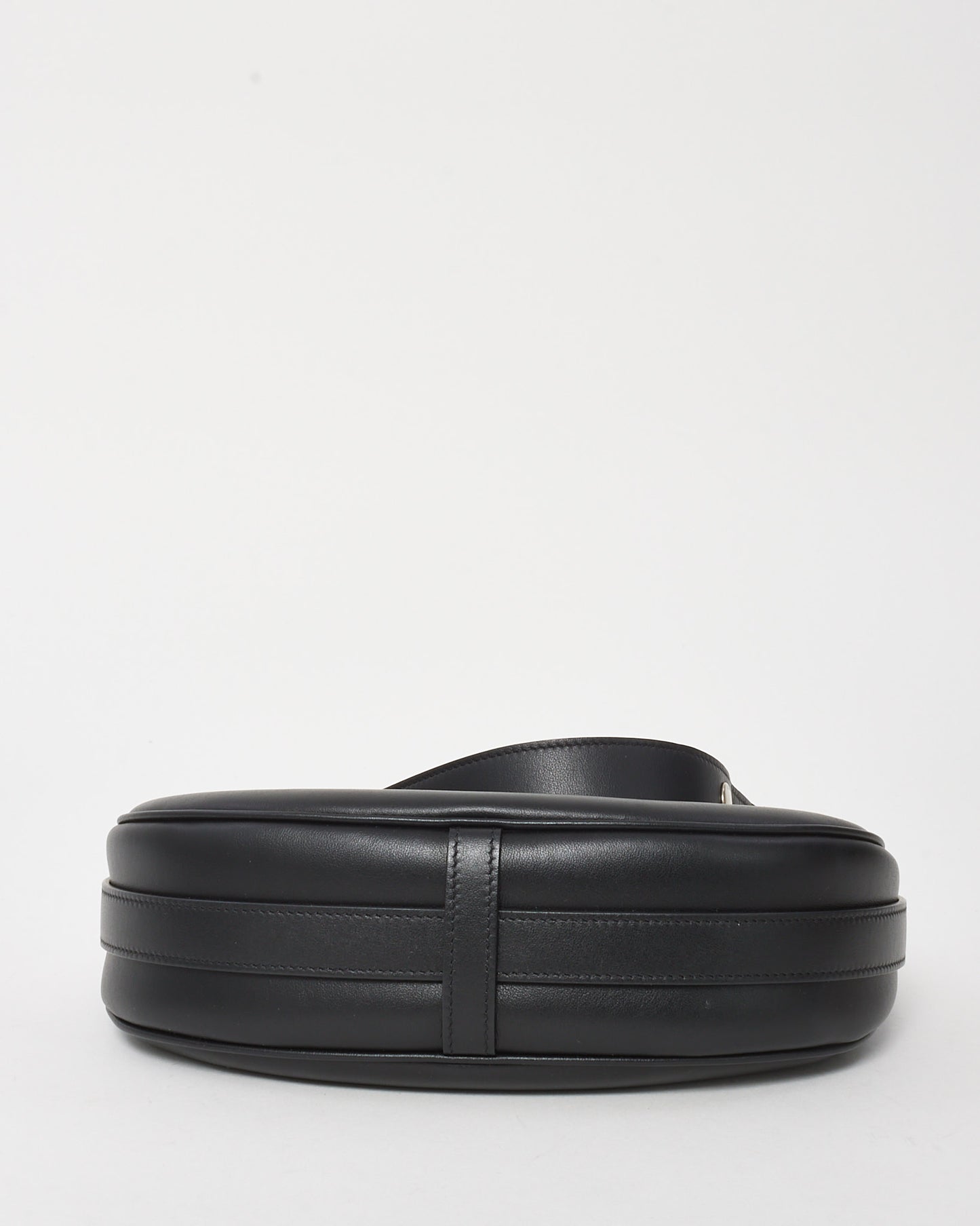 Celine Black Leather Medium Ava Strap Shoulder Bag