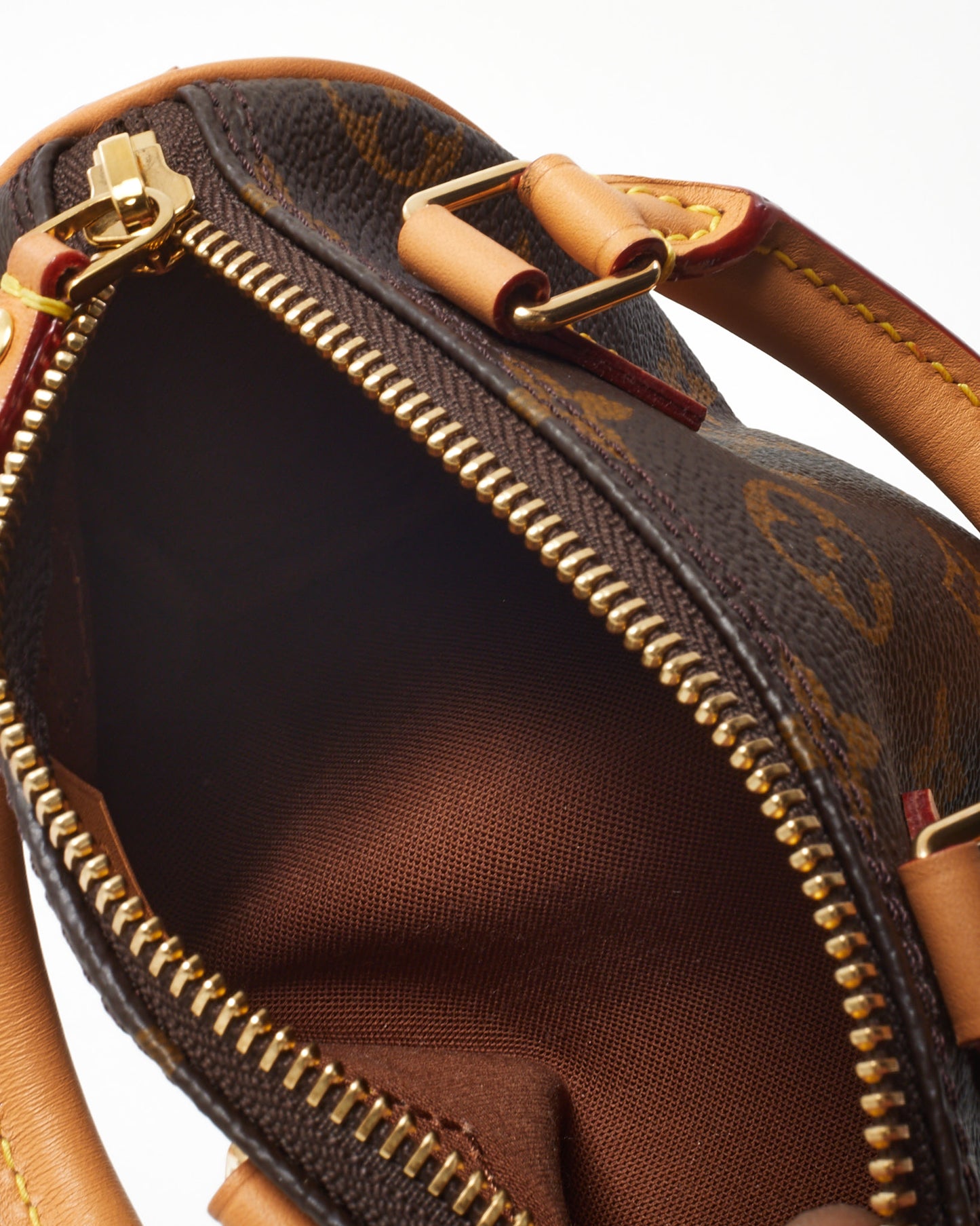 Louis Vuitton Monogram Canvas Speedy Nano Speedy Bandoulière