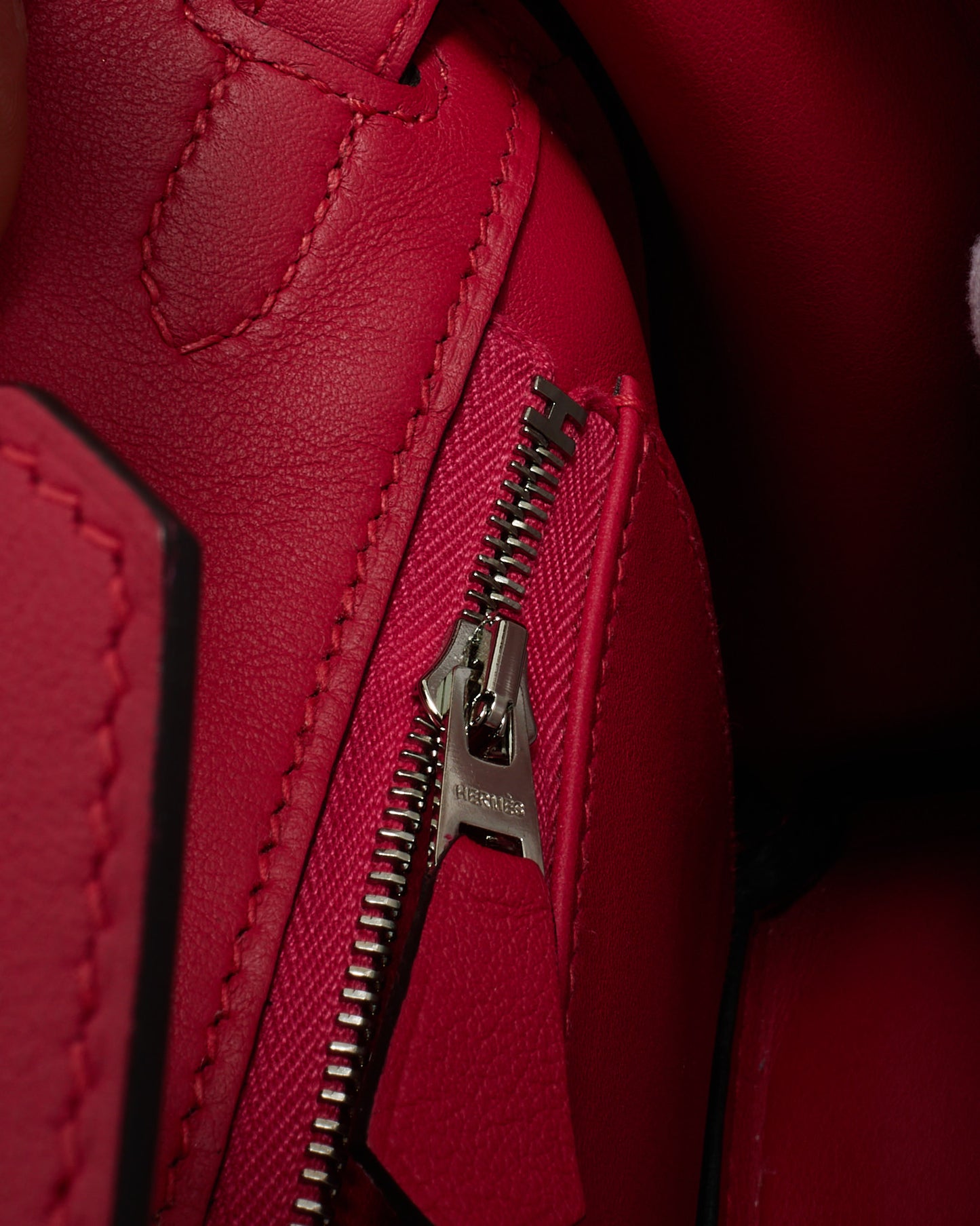 Hermès Pink Framboise Swift Leather Birkin 25 PHW