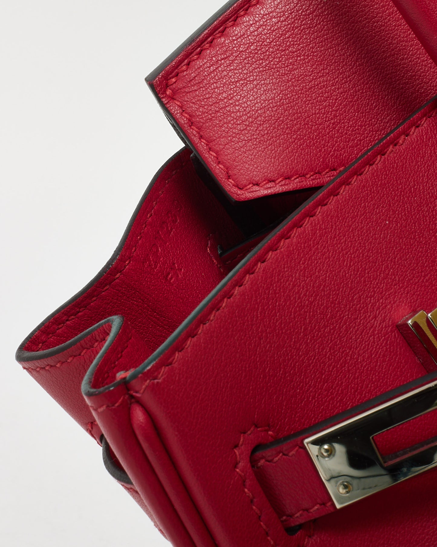 Hermès Pink Framboise Swift Leather Birkin 25 PHW