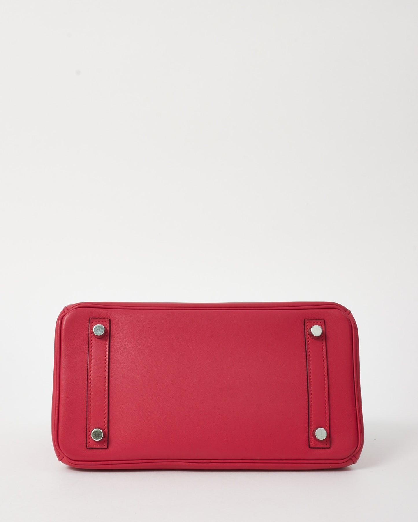 Hermès Pink Framboise Swift Leather Birkin 25 PHW