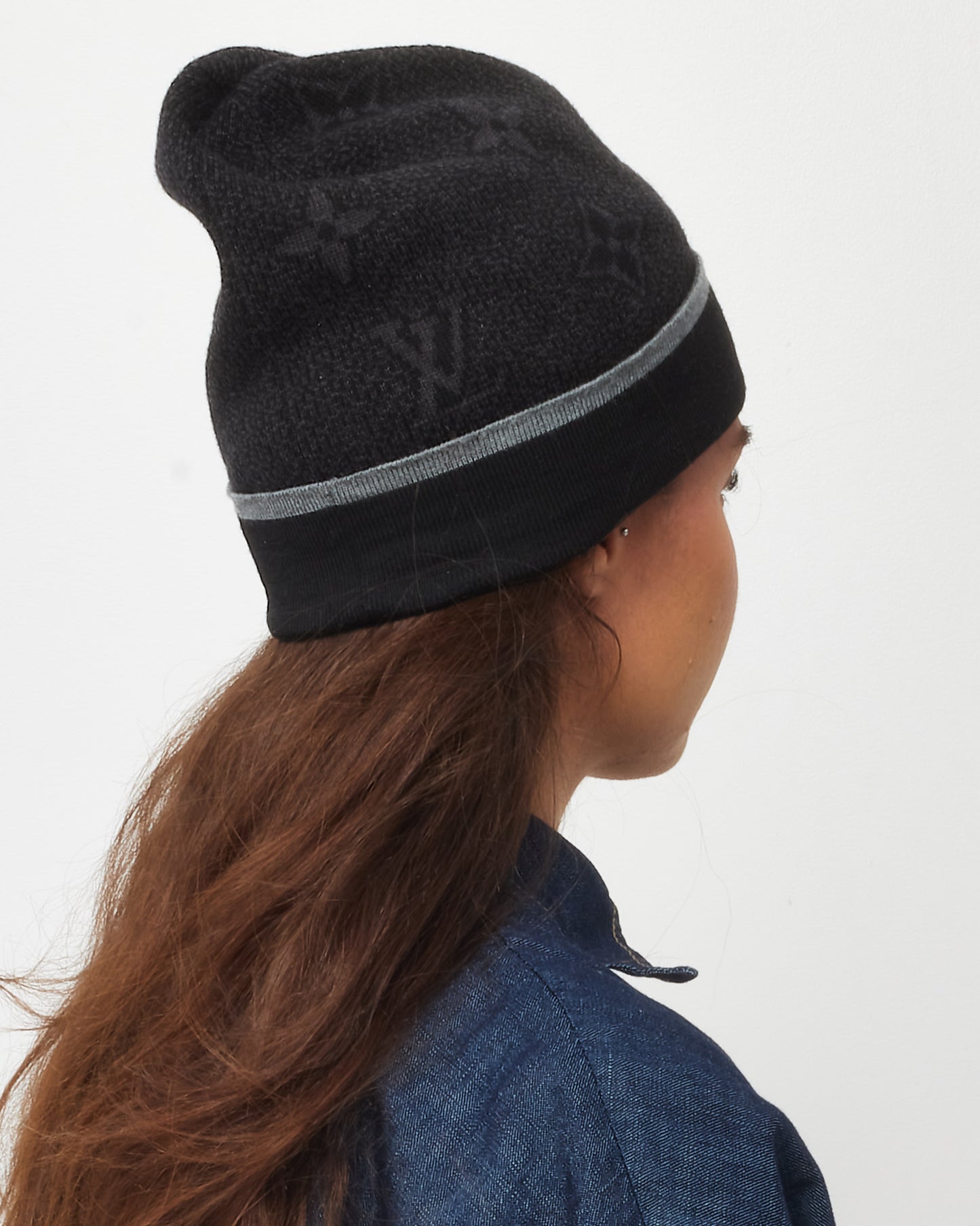 Louis Vuitton Men's Wool Grey My Monogram Eclipse Hat