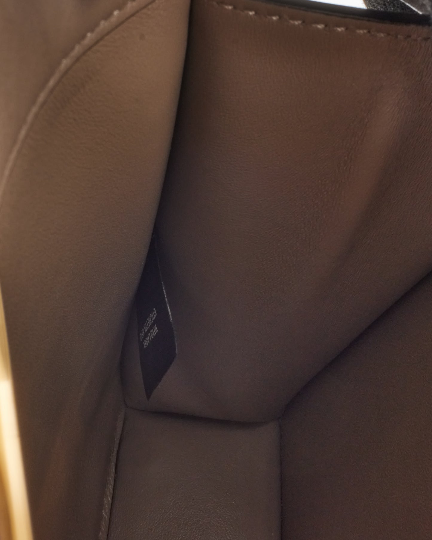 Fendi Black Leather Small Peekaboo ISeeU Bag with Strap