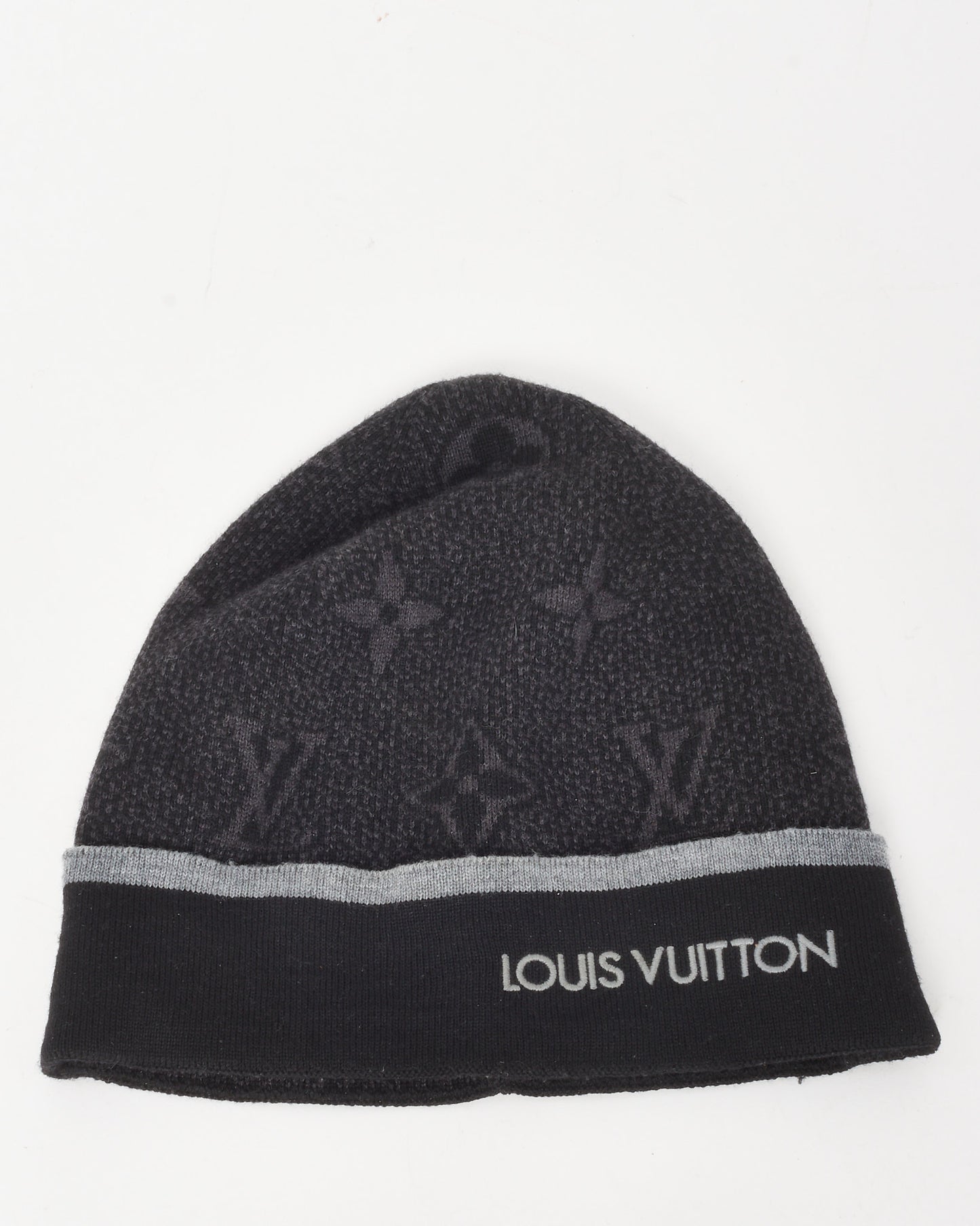 Louis Vuitton Men's Wool Grey My Monogram Eclipse Hat