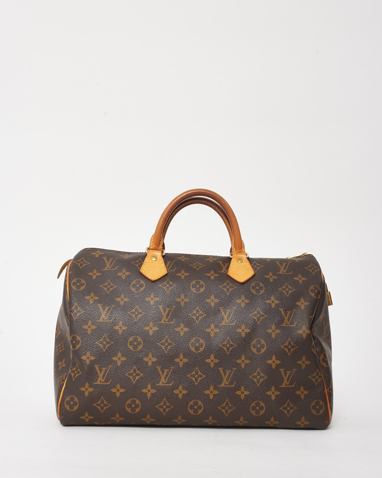 Louis Vuitton Monogram Coated Canvas Speedy 35 Bag