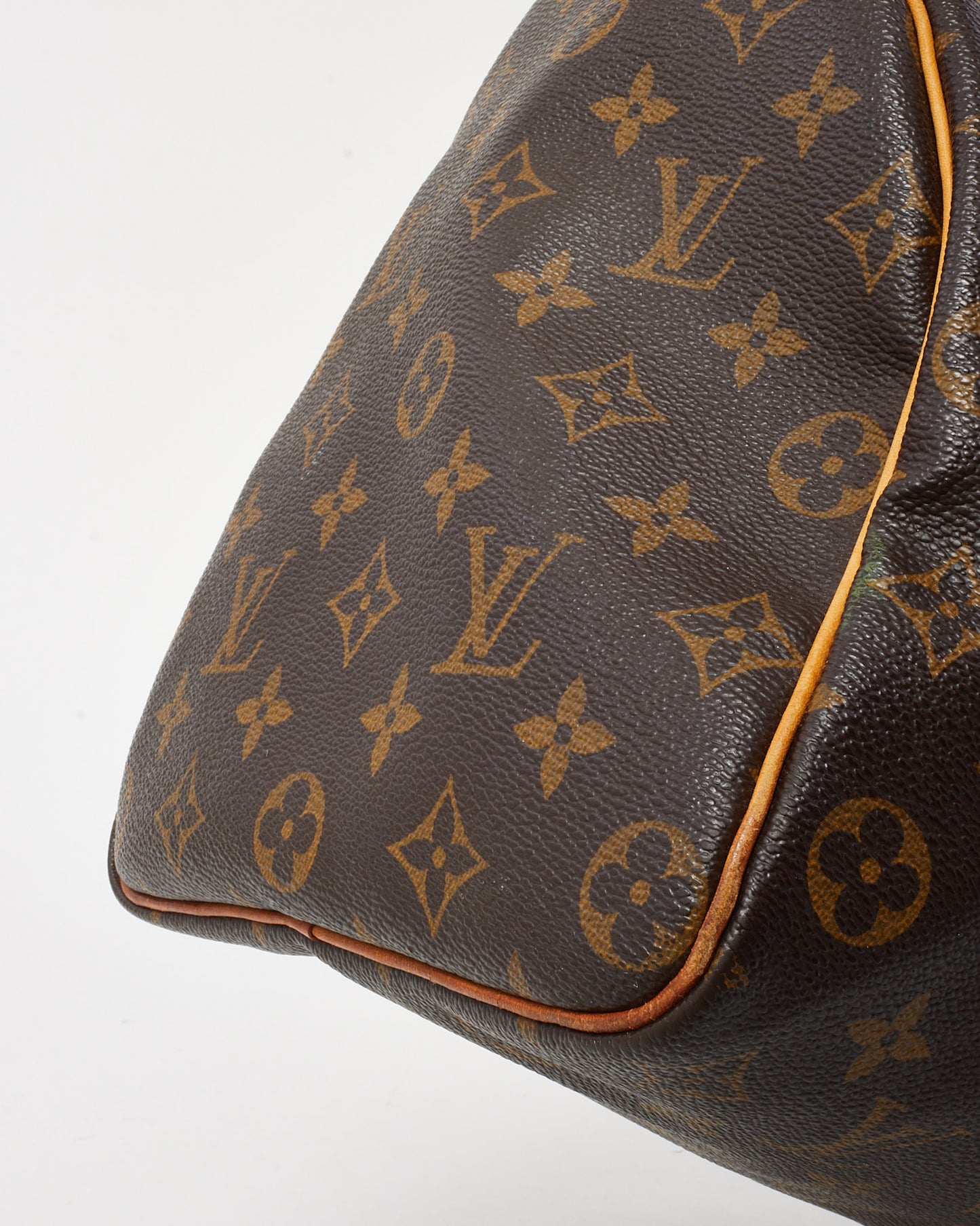 Louis Vuitton Monogram Coated Canvas Speedy 35 Bag