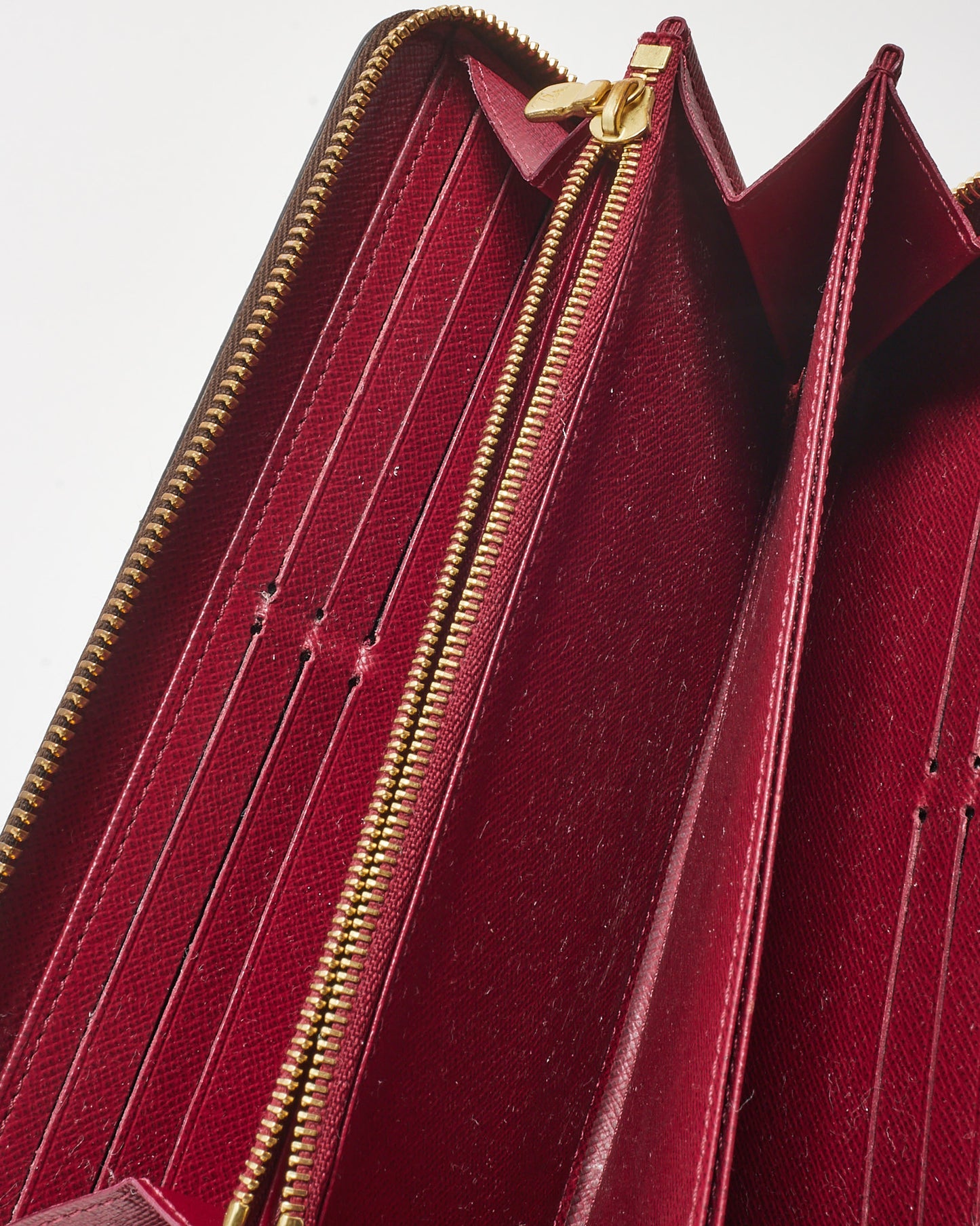 Louis Vuitton Fuchsia Monogram Coated Canvas Zippy Wallet