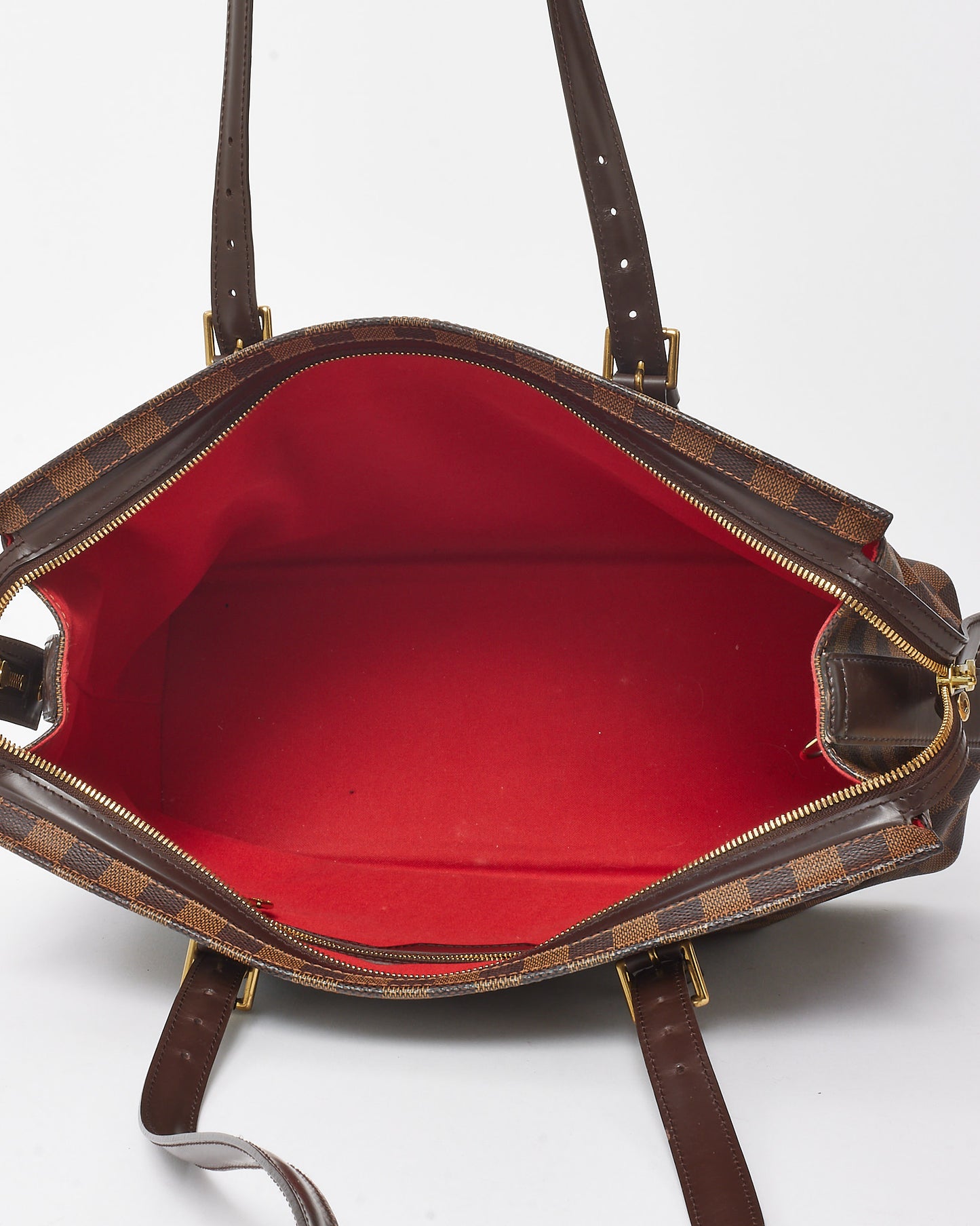 Louis Vuitton Damier Ebene Coated Canvas Chelsea Tote Bag