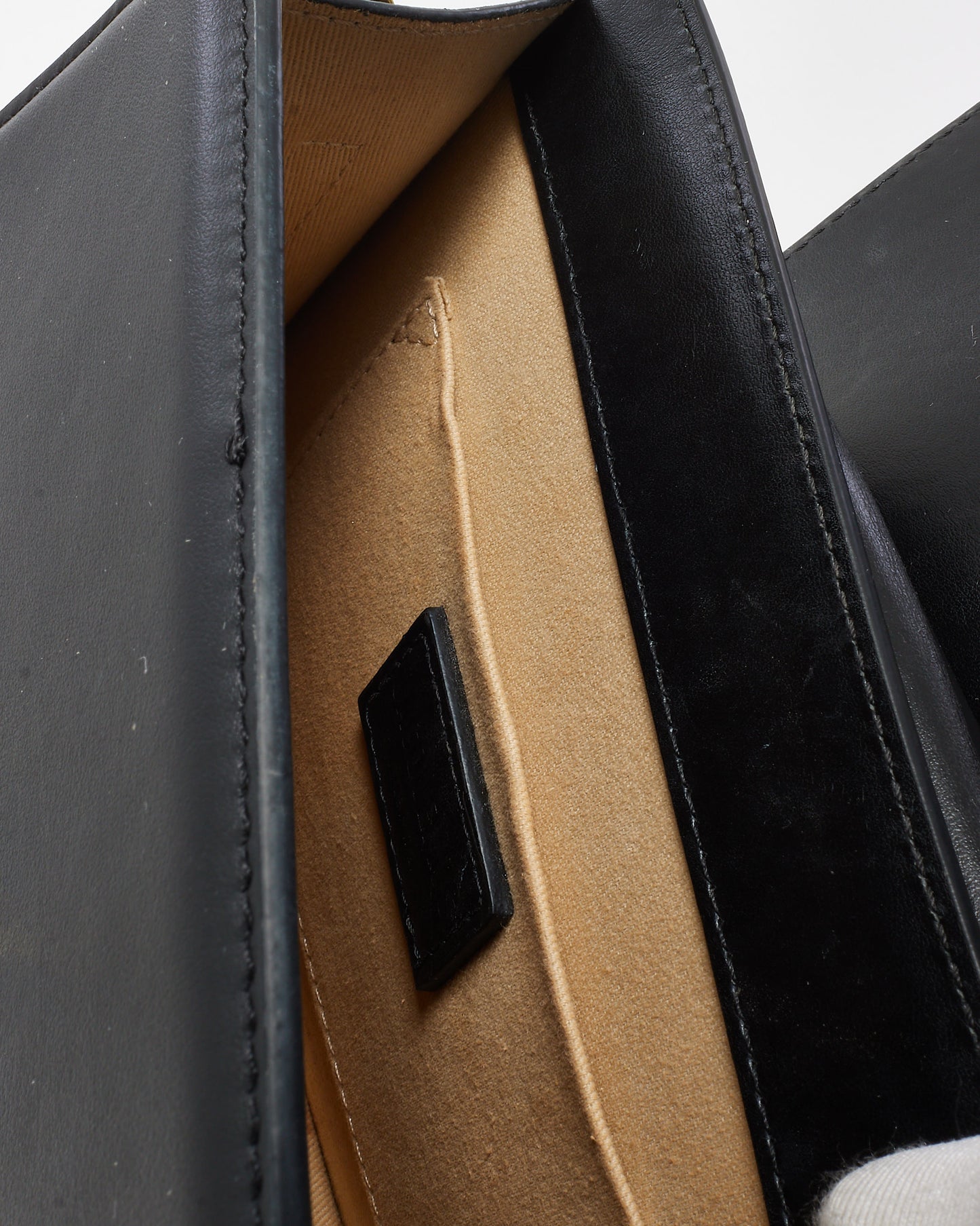 Jacquemus Black Leather "Le Grand Chiquito" Bag w/ Strap