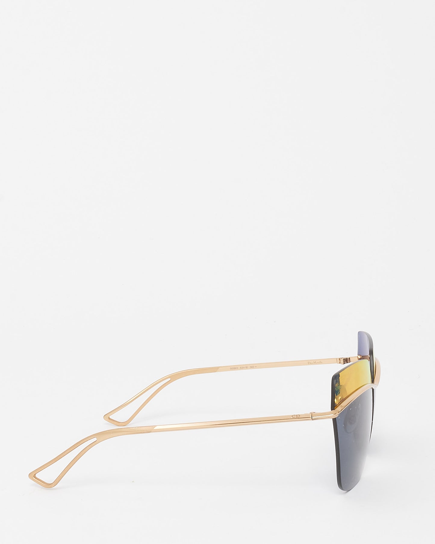 Dior Gold and Pink DiorMetallic Square Sunglasses