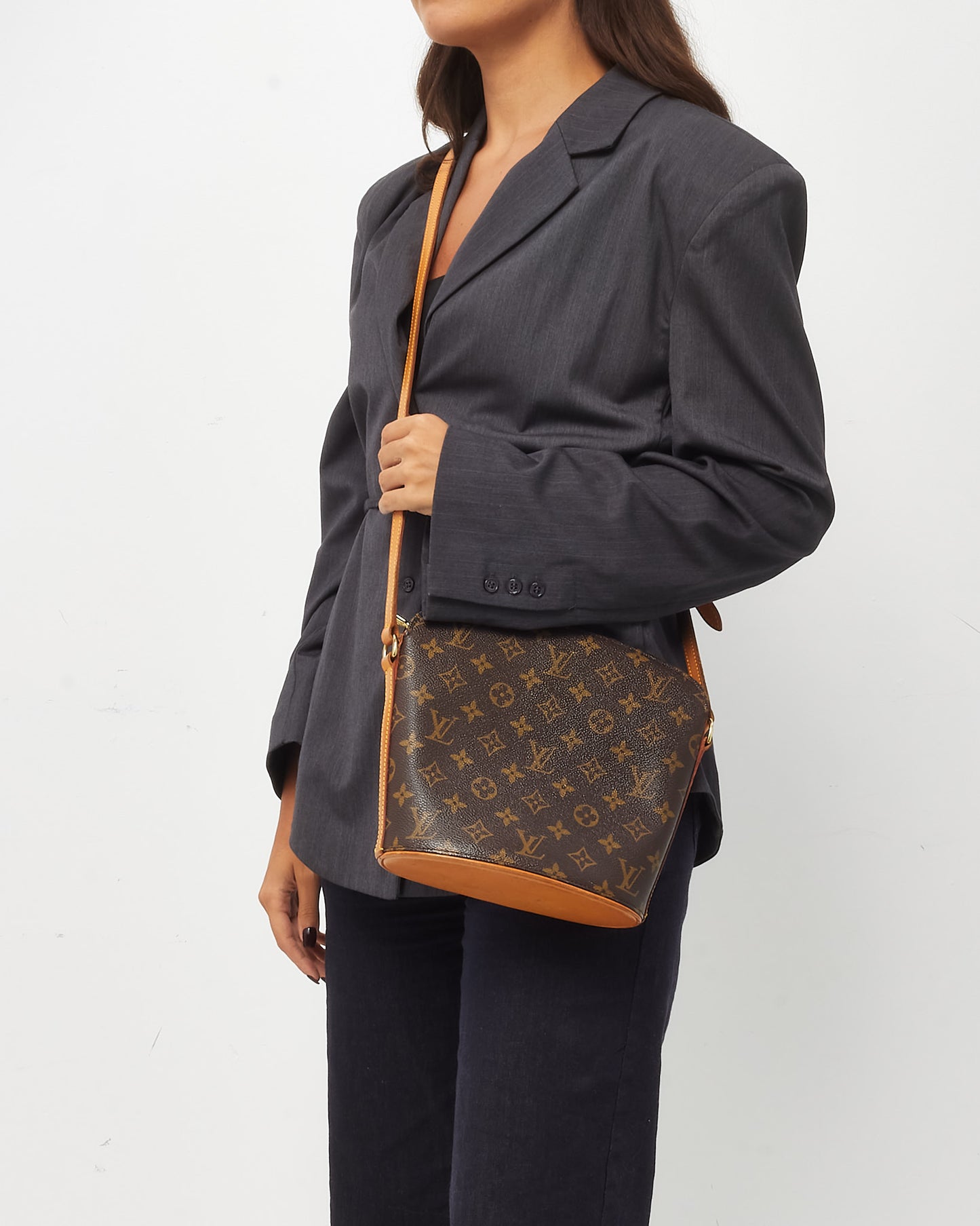Louis Vuitton Monogram Canvas Drouot Crossbody Bag