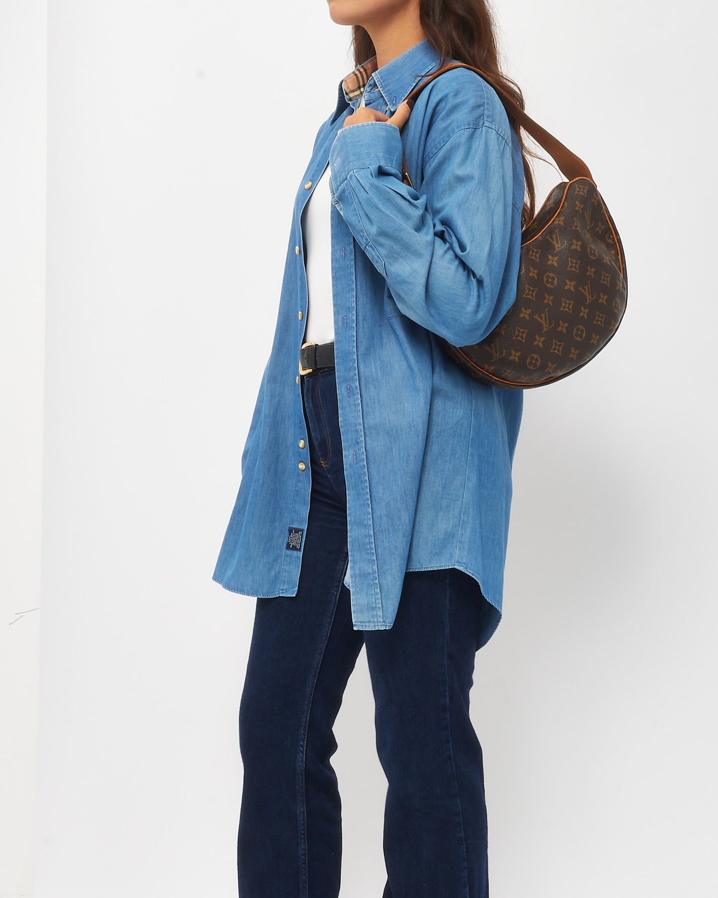 Louis Vuitton Monogram Canvas Croissant GM Shoulder Bag