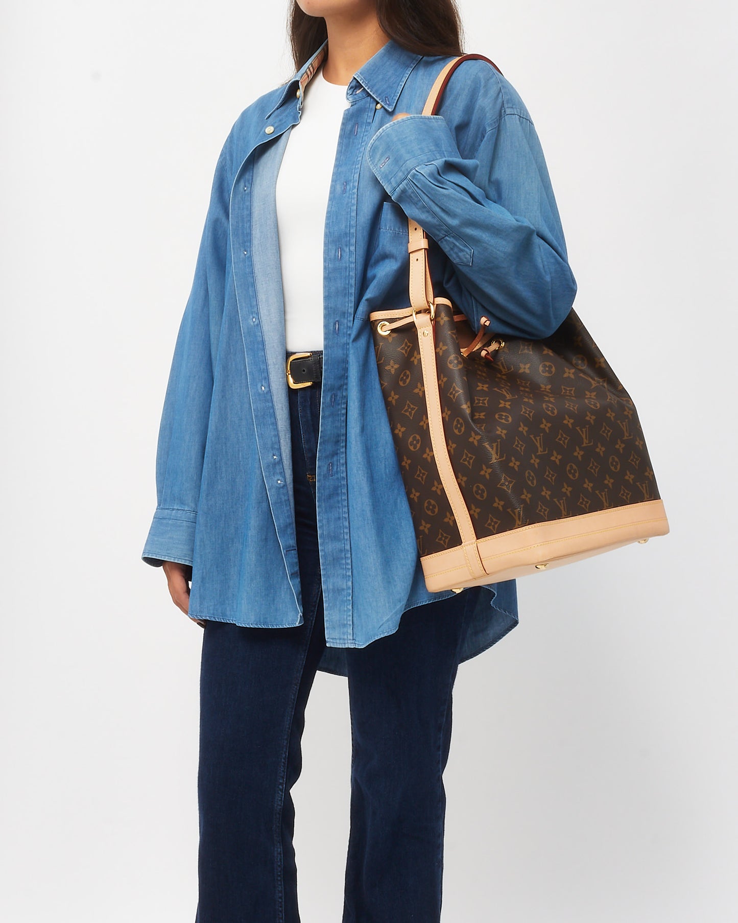 Louis Vuitton Monogram Canvas Noé GM Bag