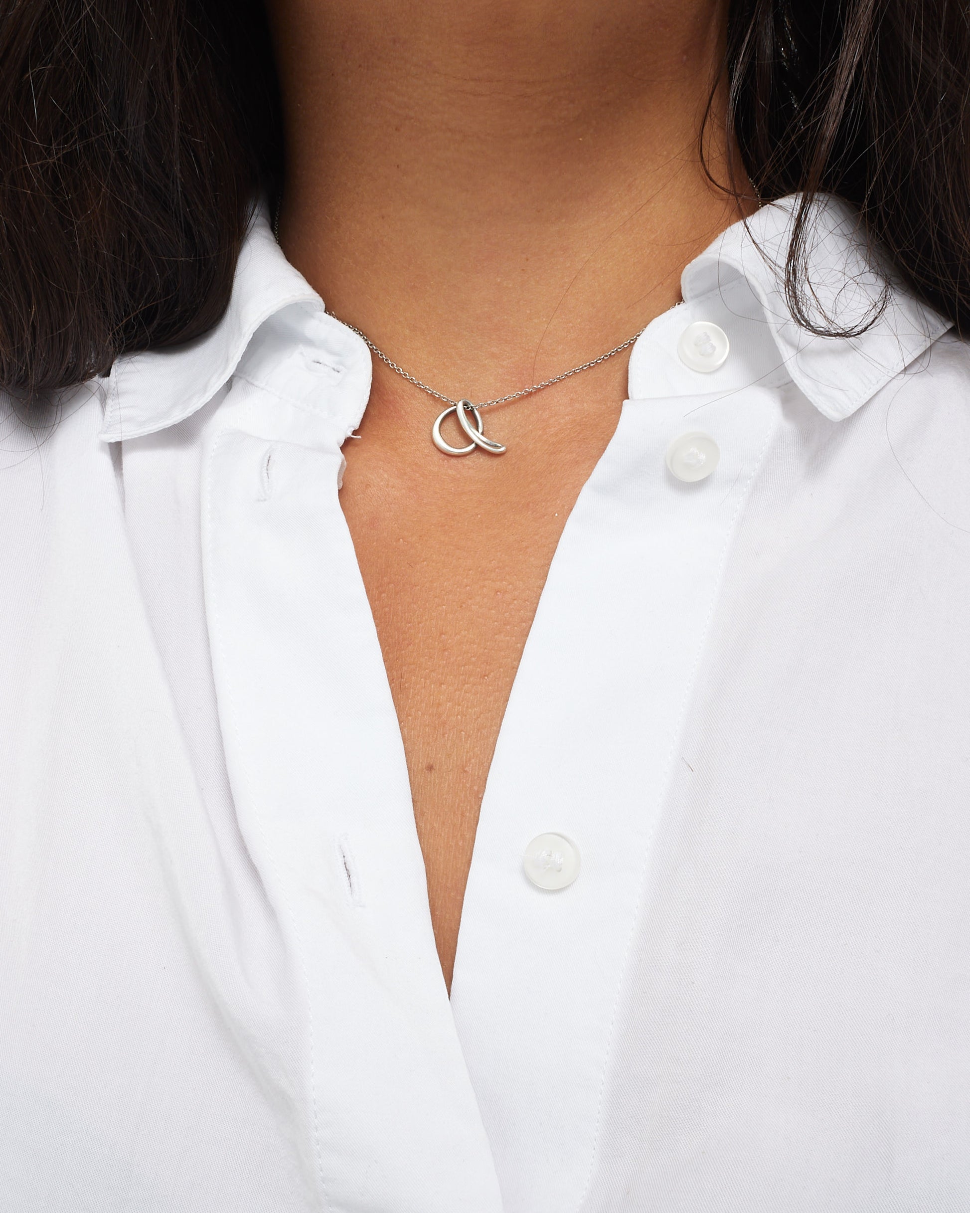 Peretti Letter Tiffany Letter L Necklace Tiffany Alphabet Initial