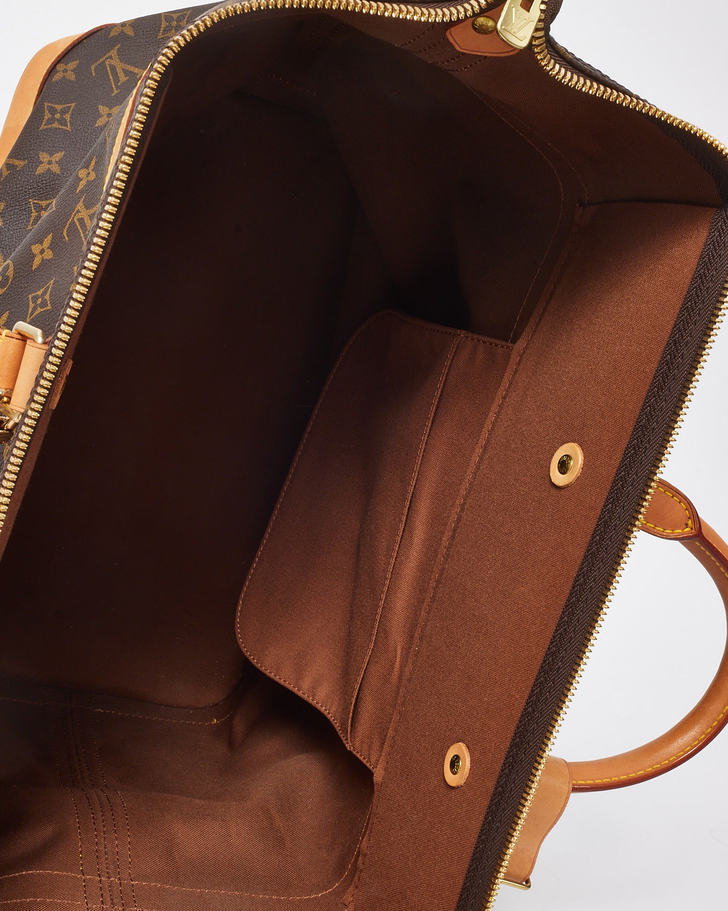 Louis Vuitton Monogram Canvas Cruiser 45 Weekend Top Handle Bag with Strap