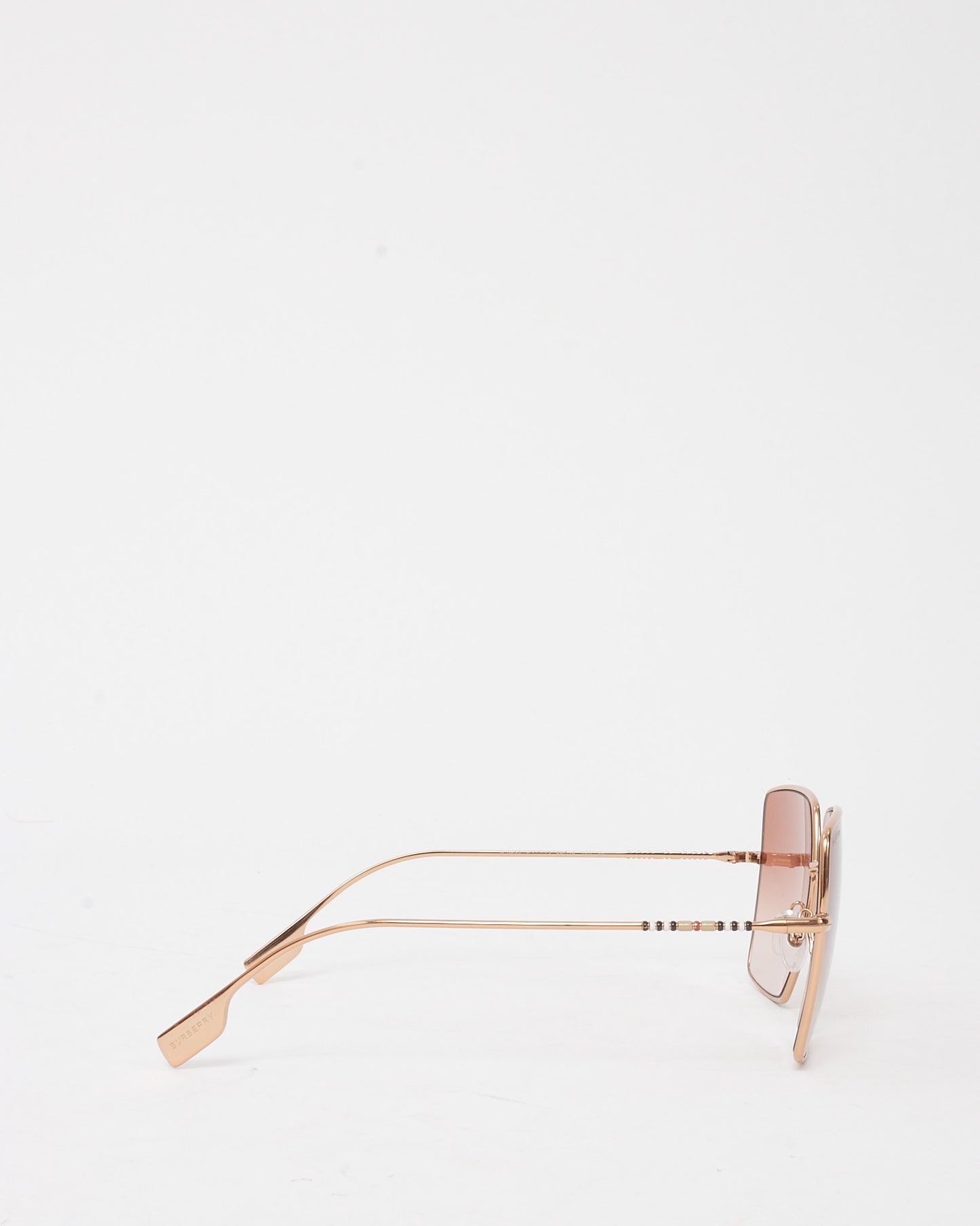 Burberry Gold BE3133 Daphne Oversize Square Sunglasses