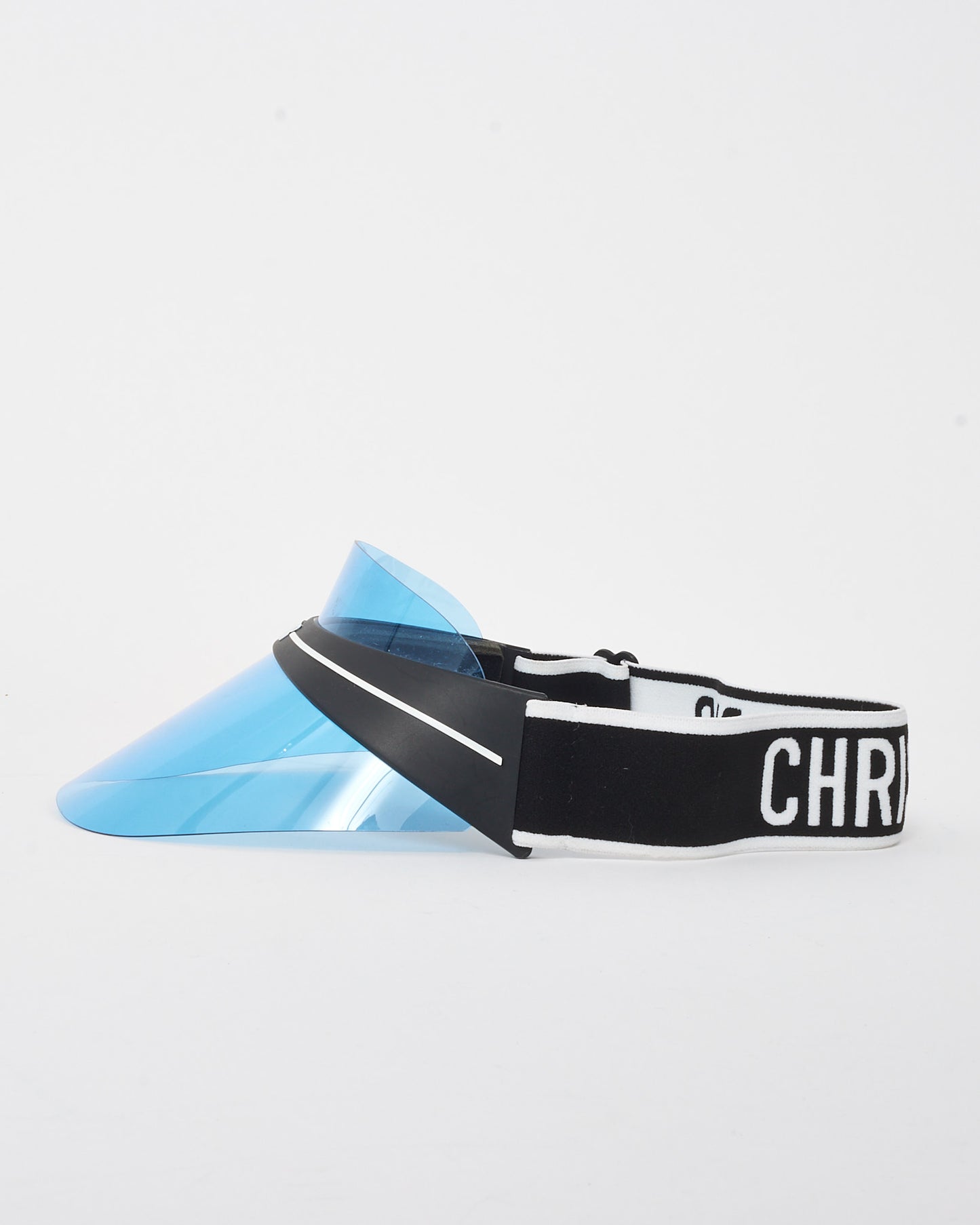 Dior Black Logo and Blue Clear Logo DiorClub1 Visor