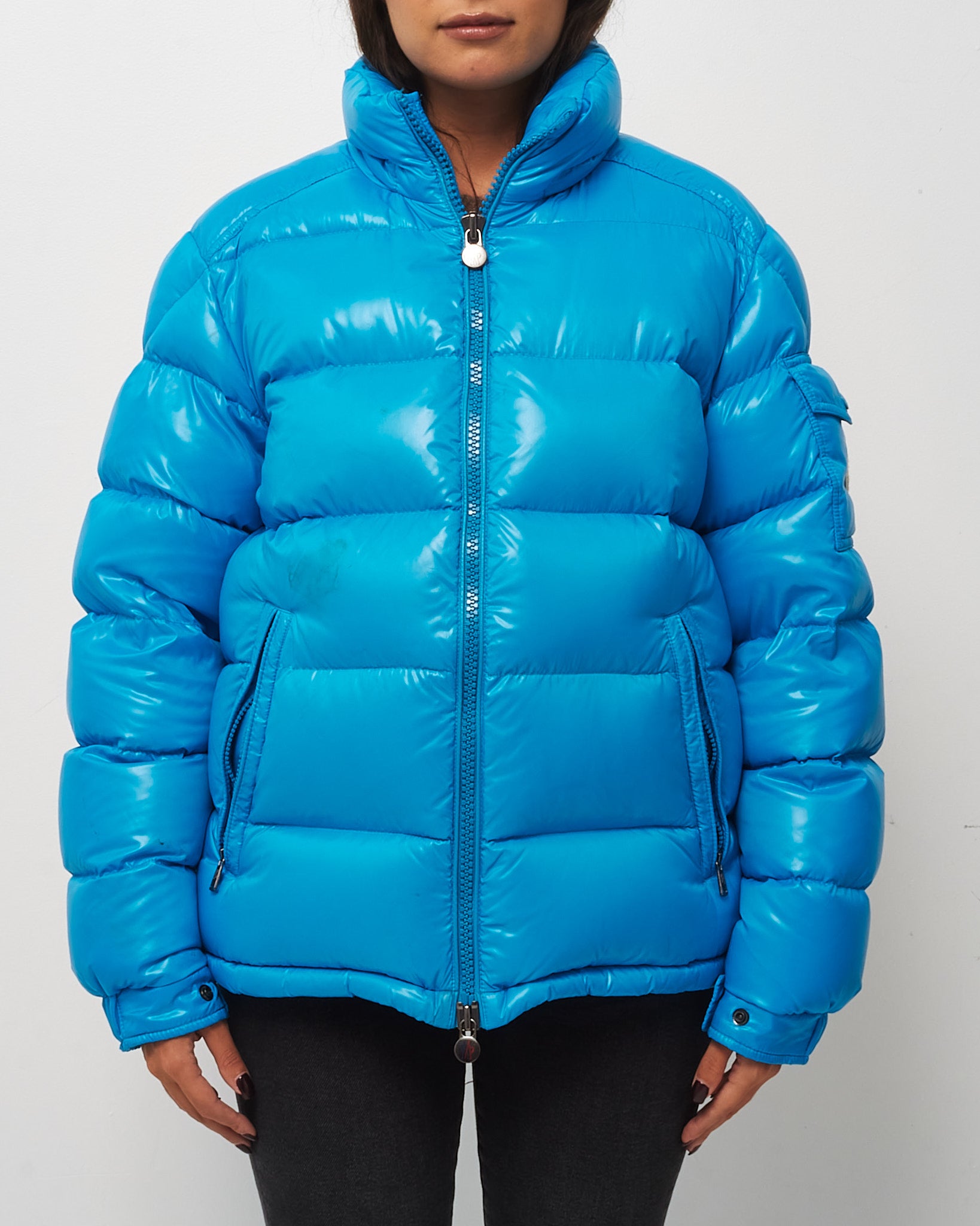 Buy Moncler Men's Blue Grenoble Puffer Jacket - 3 MEN
