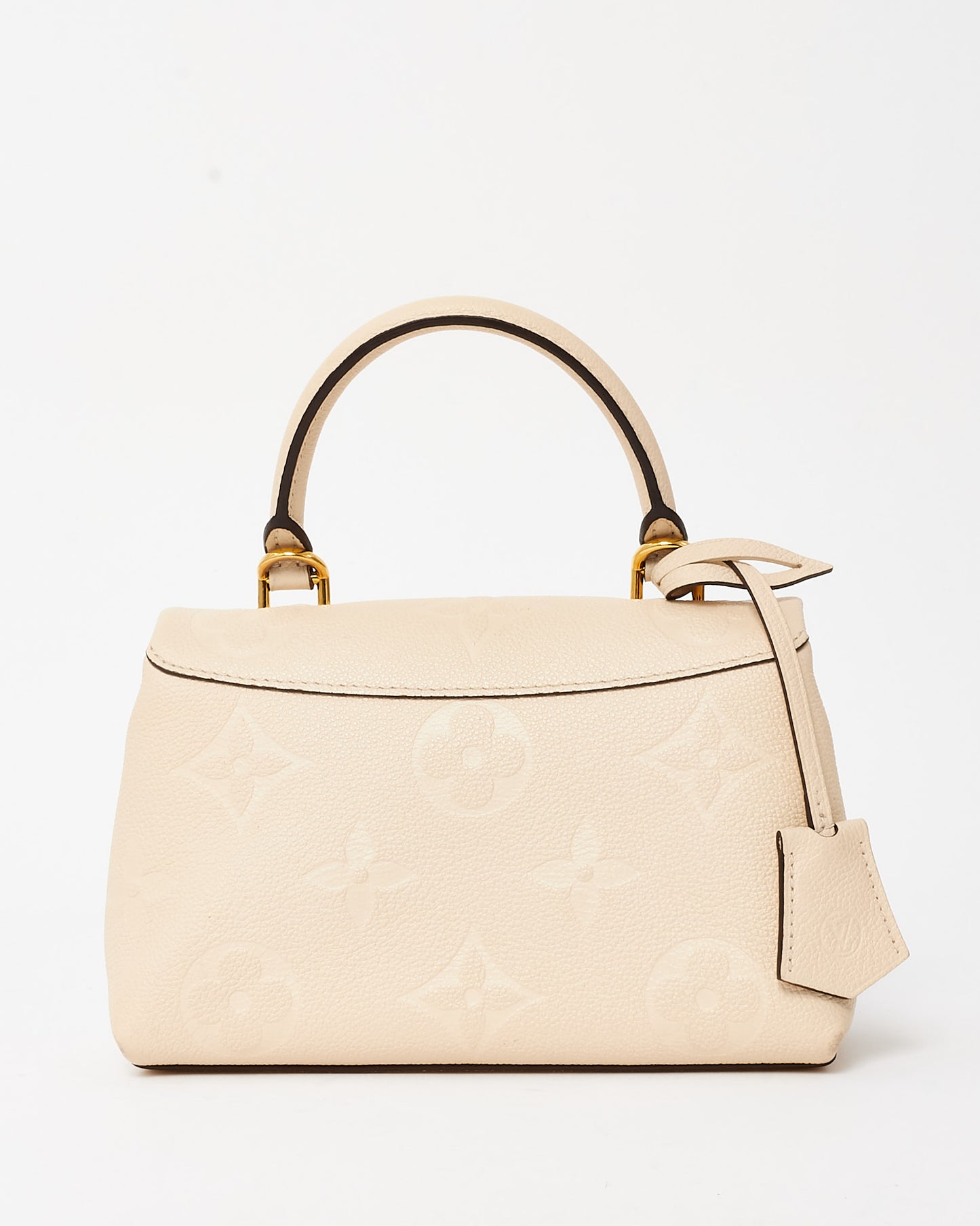 Louis Vuitton Cream Monogram Empreinte Leather Madeleine BB Bag