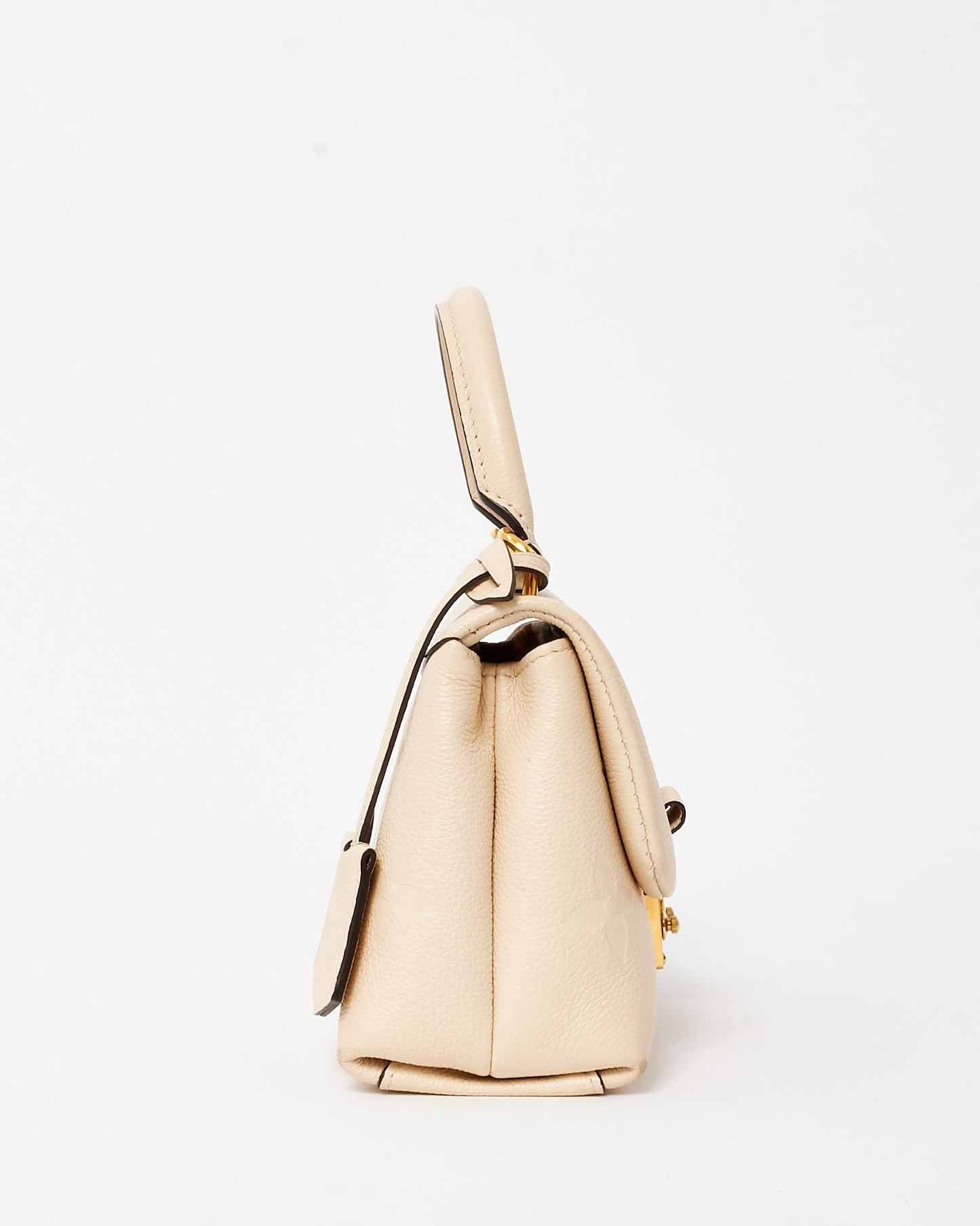 Louis Vuitton Cream Monogram Empreinte Leather Madeleine BB Bag